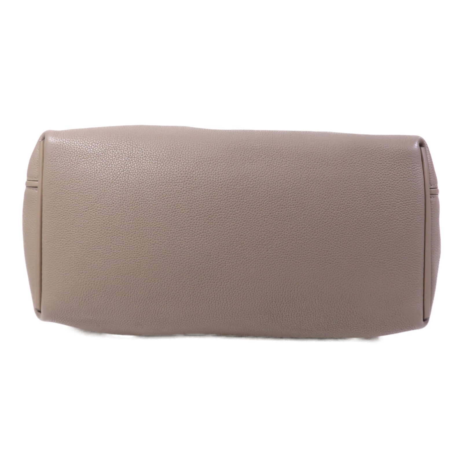 HERMES Togo皮革24/24 35CM銀扣手挽袋Gris Asphalt