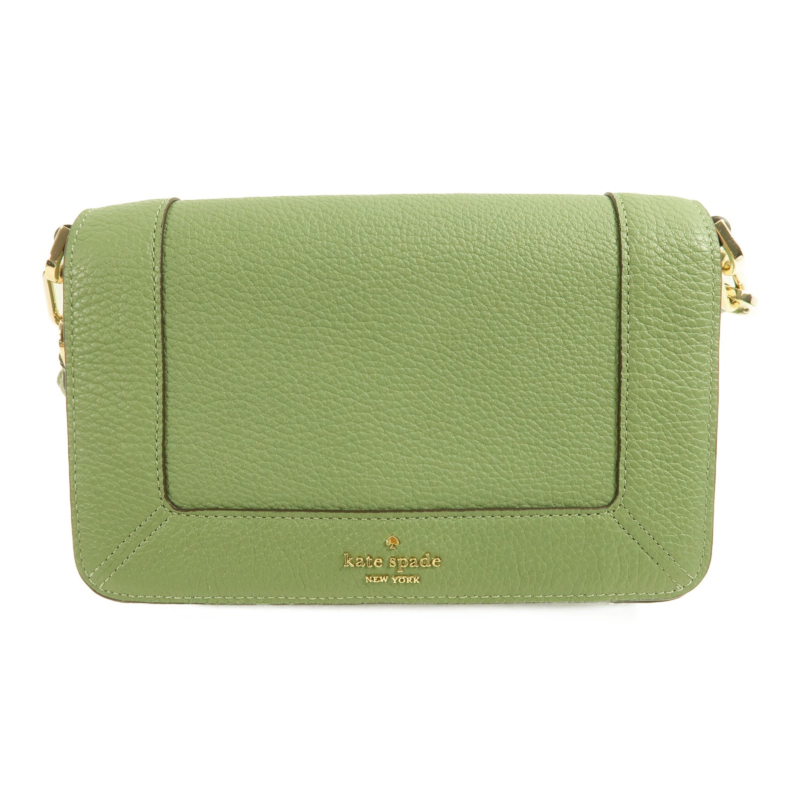 Kate Spade 牛皮皮革Shoulder Bag金扣肩背袋