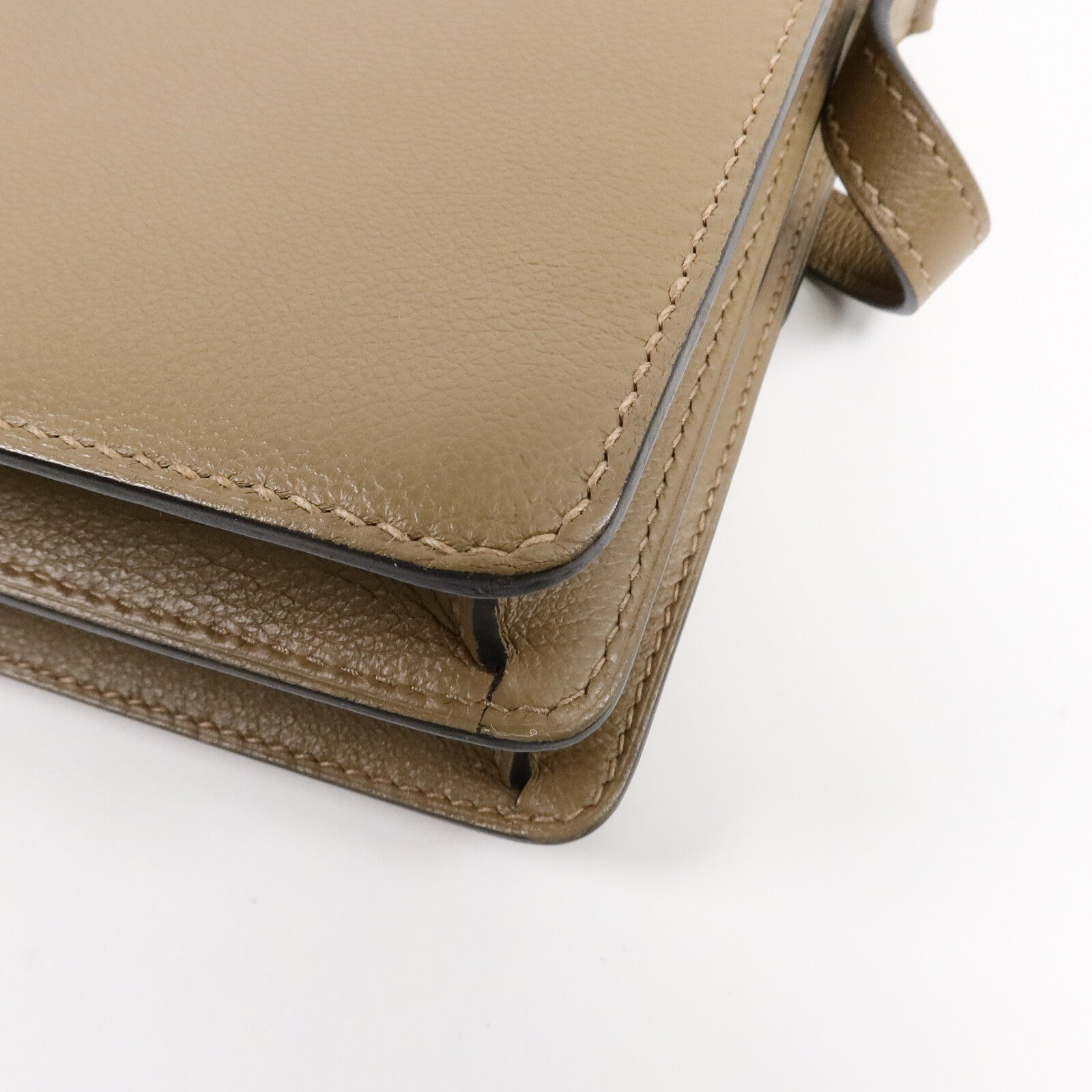 HERMES Evercolor皮革Roulis 23肩背袋Alezan