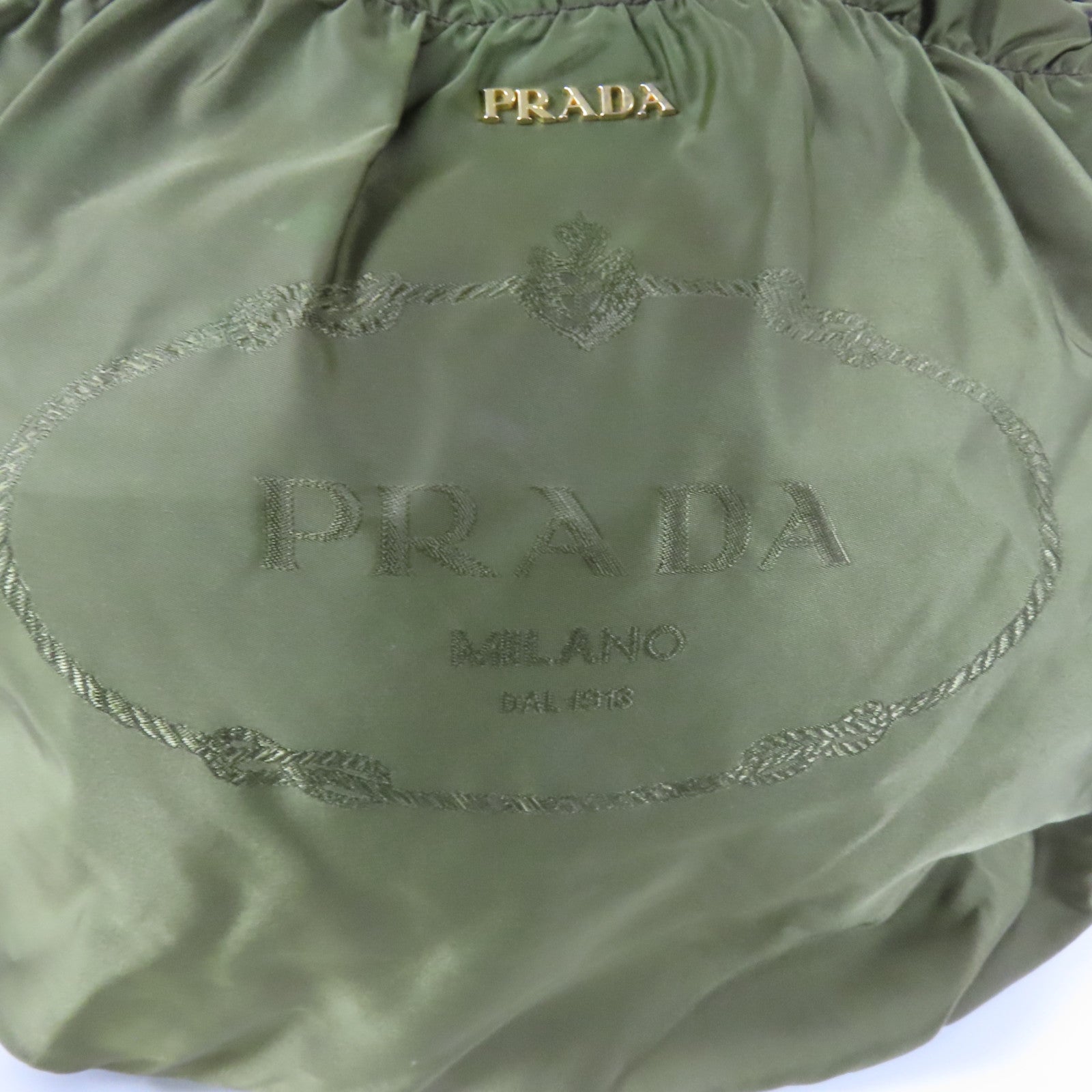 PRADA 尼龍Shoulder Bag金扣肩背袋