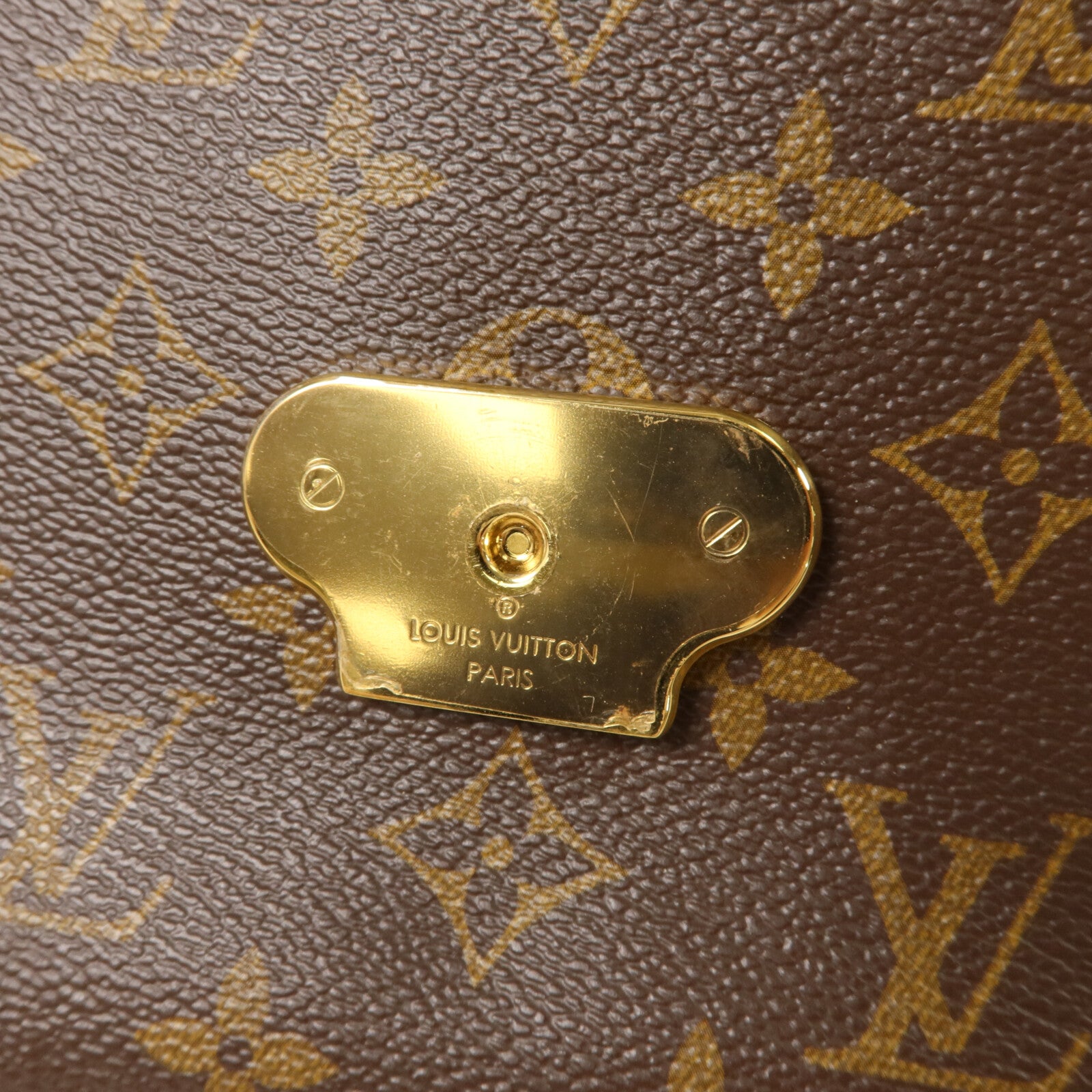 LOUIS VUITTON Monogram Saint Placide金扣肩背袋