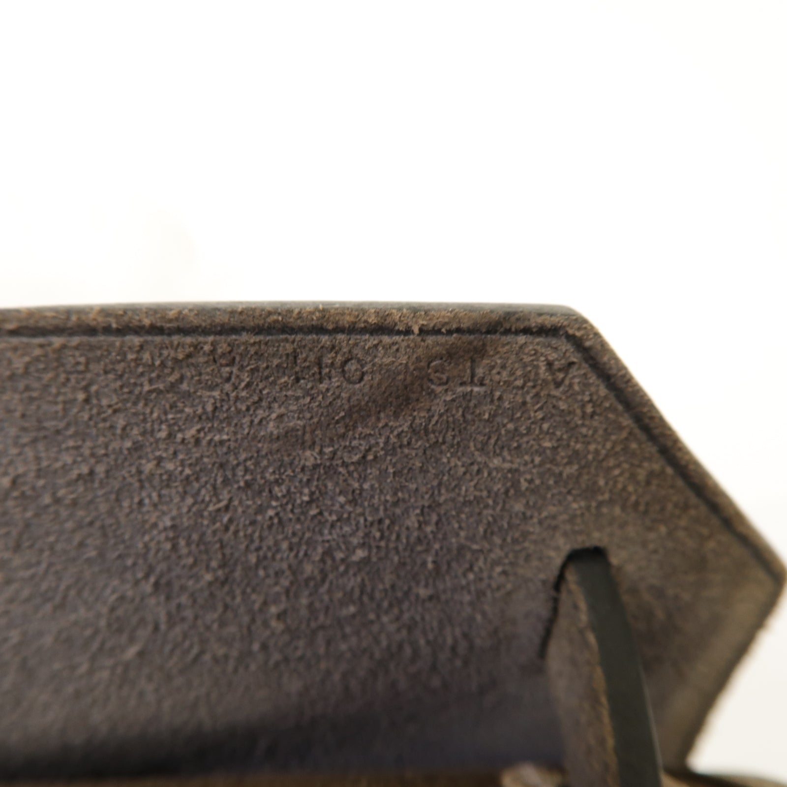HERMES 【激減優惠】帆布/皮革Herbag PM銀扣手挽肩背兩用袋啡色/深藍色