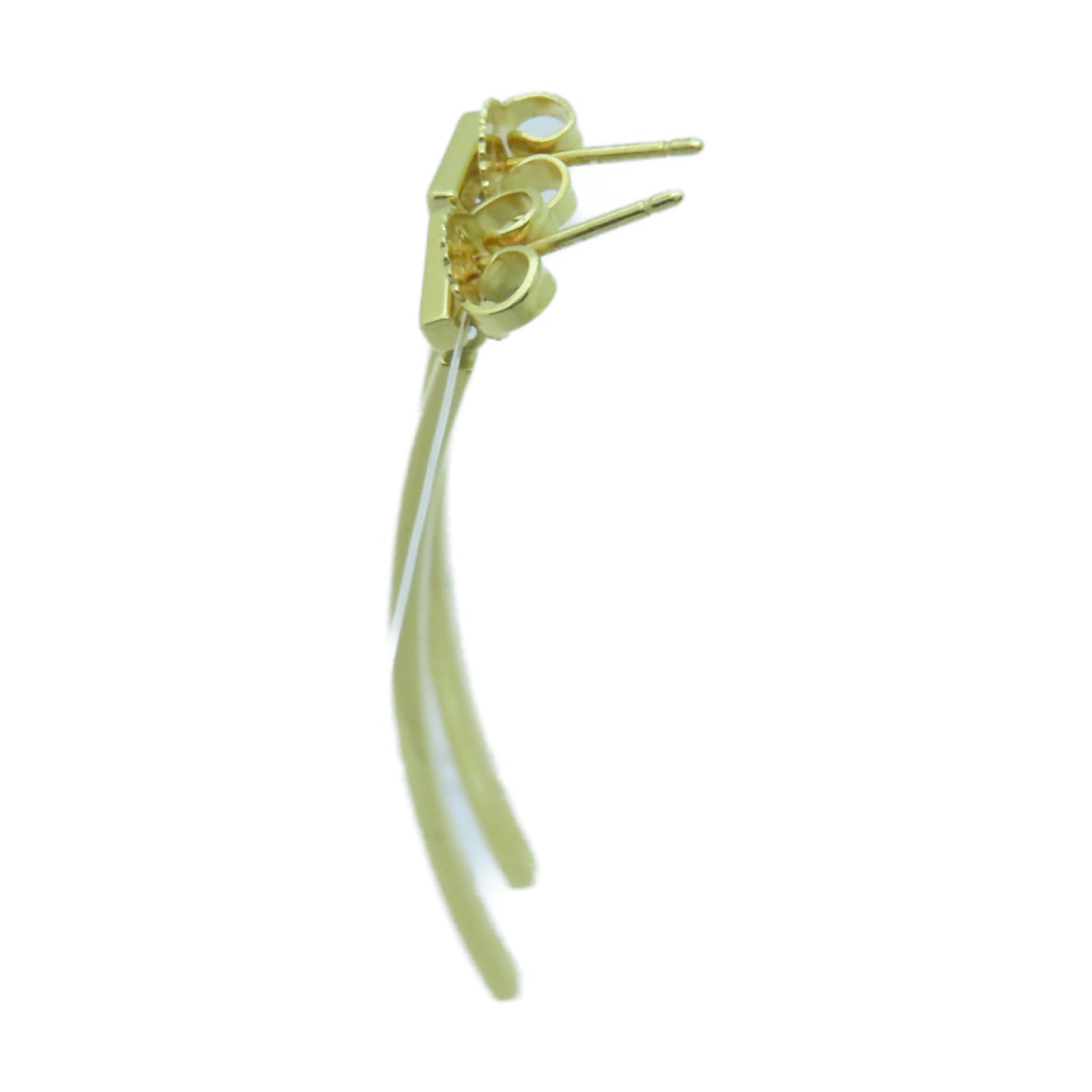 TIFFANY＆CO 【激減優惠】18K黃金T Wire Bar Earrings耳環金色