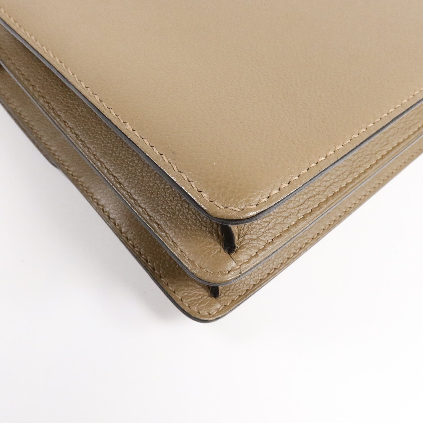 HERMES Evercolor皮革Roulis 23肩背袋Alezan