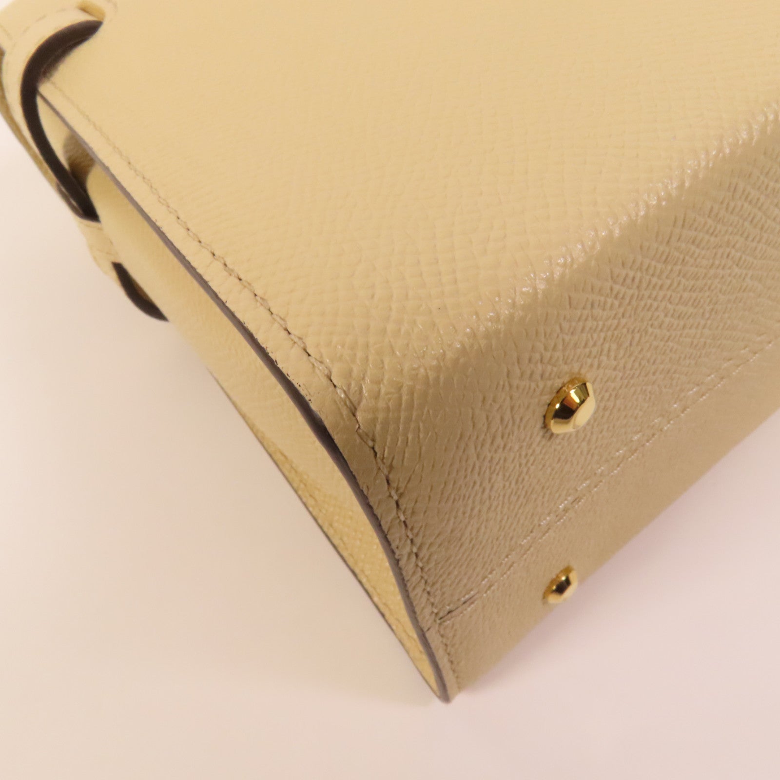 Delvaux 【激減優惠】牛皮皮革Tempete PM金扣手挽肩背兩用袋
