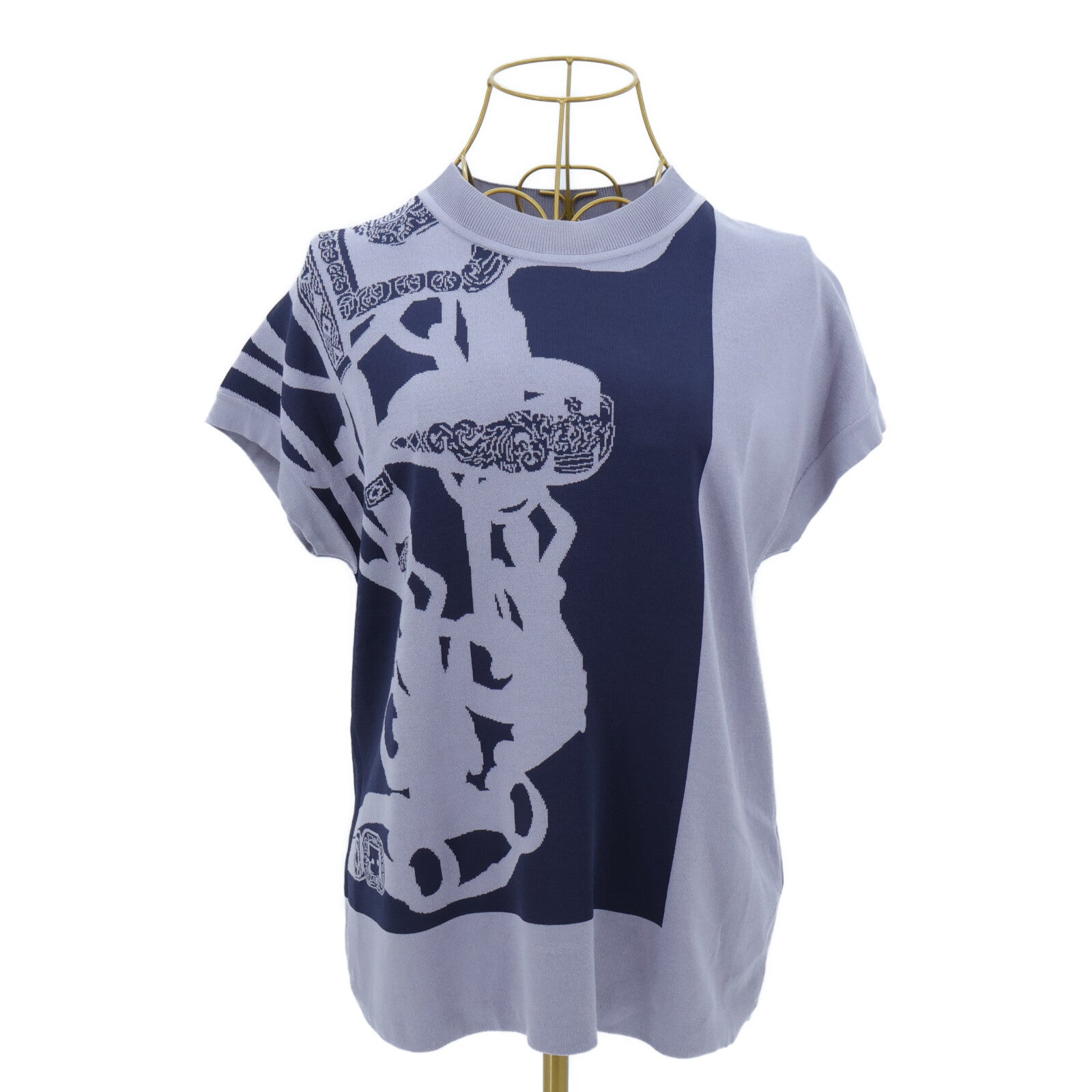 HERMES Brides de Gala Knit Top上衣
