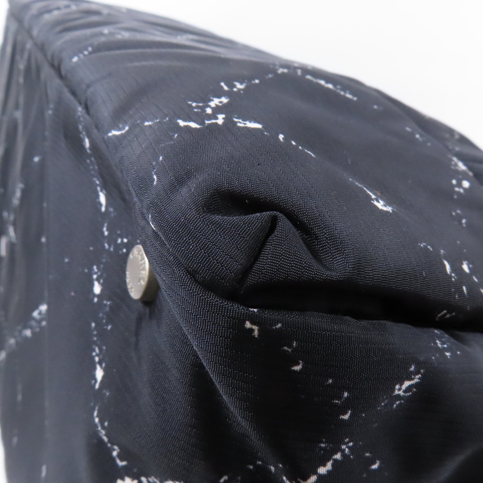 CHANEL CC SHW Travel Line Handbag Nylon Black