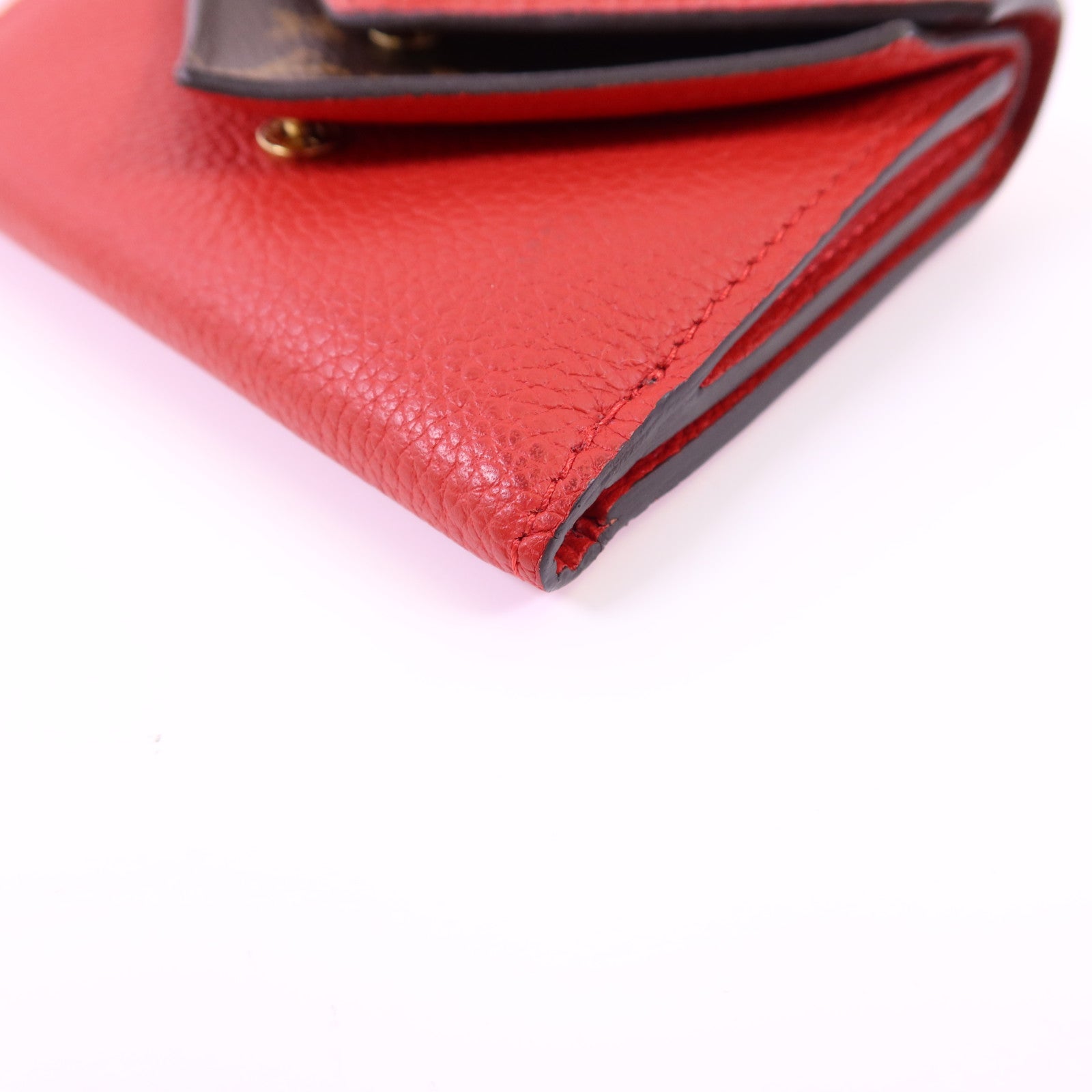 LOUIS VUITTON 【激減優惠】Monogram Double V Compact Wallet金扣錢包