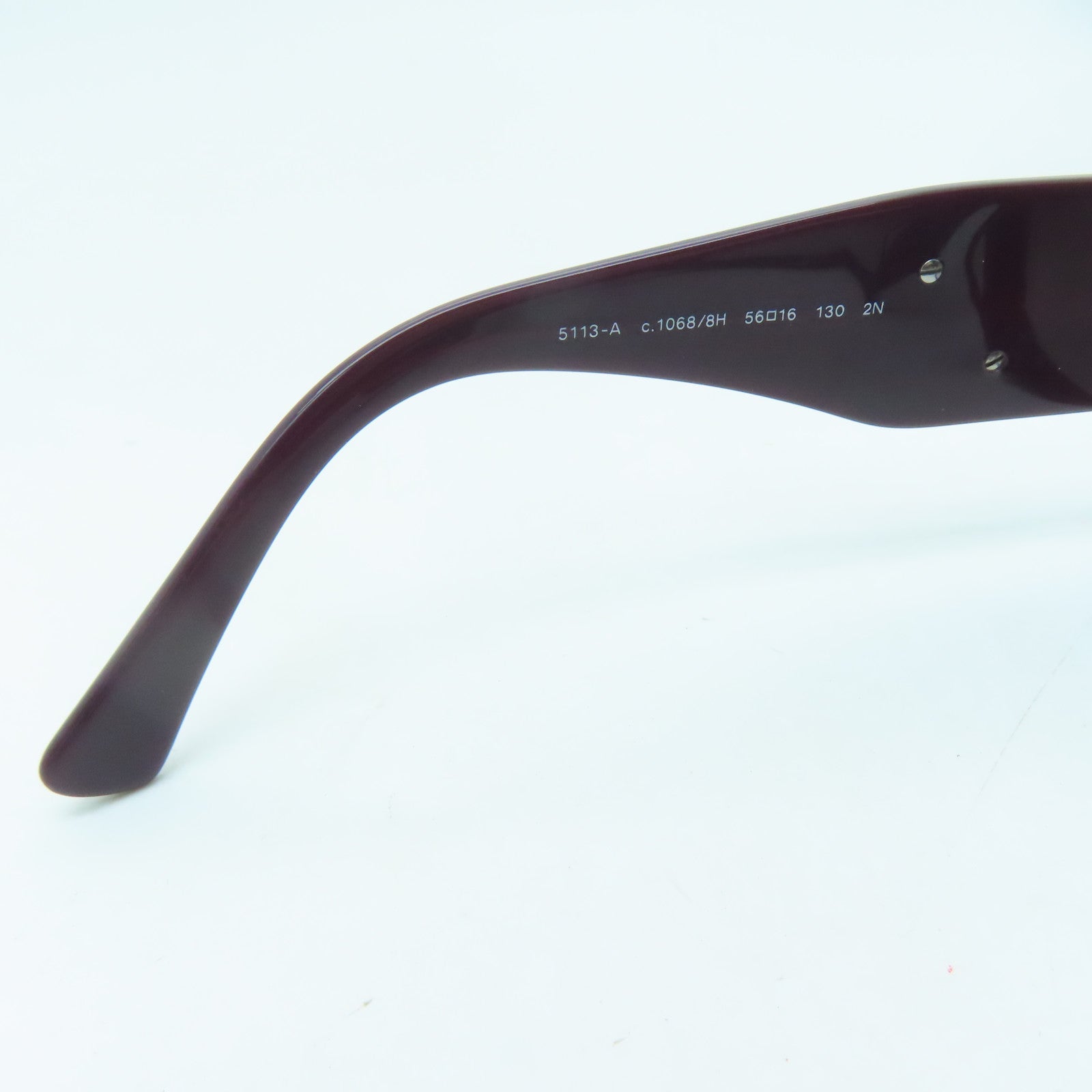 CHANEL 【激減優惠】塑料Sunglasses銀扣太陽眼鏡紫色