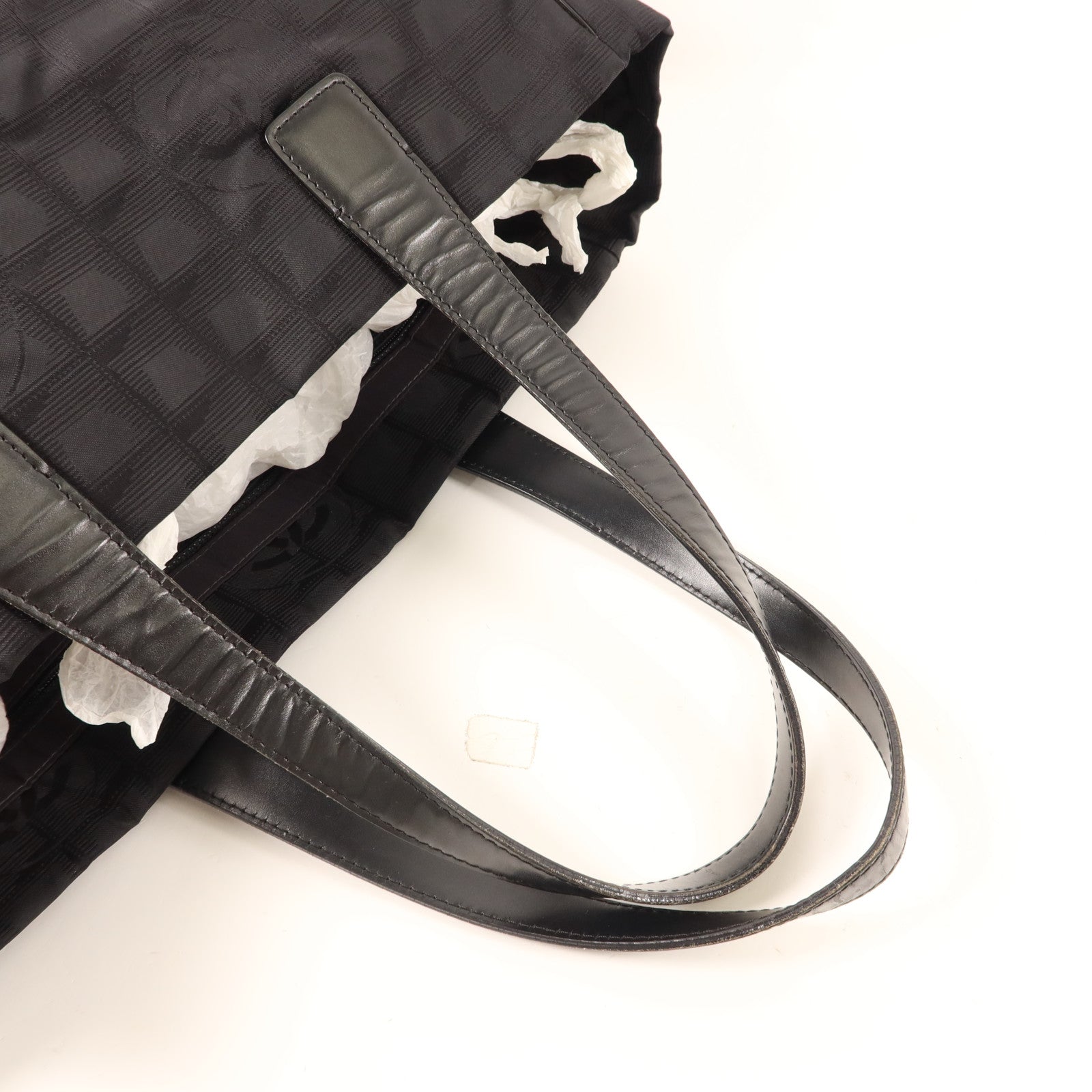 CHANEL 尼龍Travel Line Tote Bag金扣手挽袋