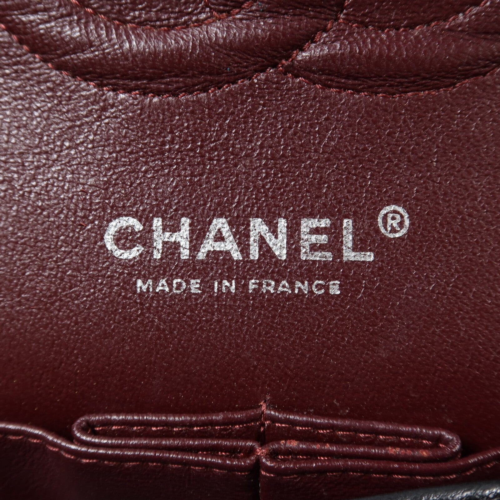 CHANEL 羊皮皮革Classic 25銀扣鏈帶肩背袋