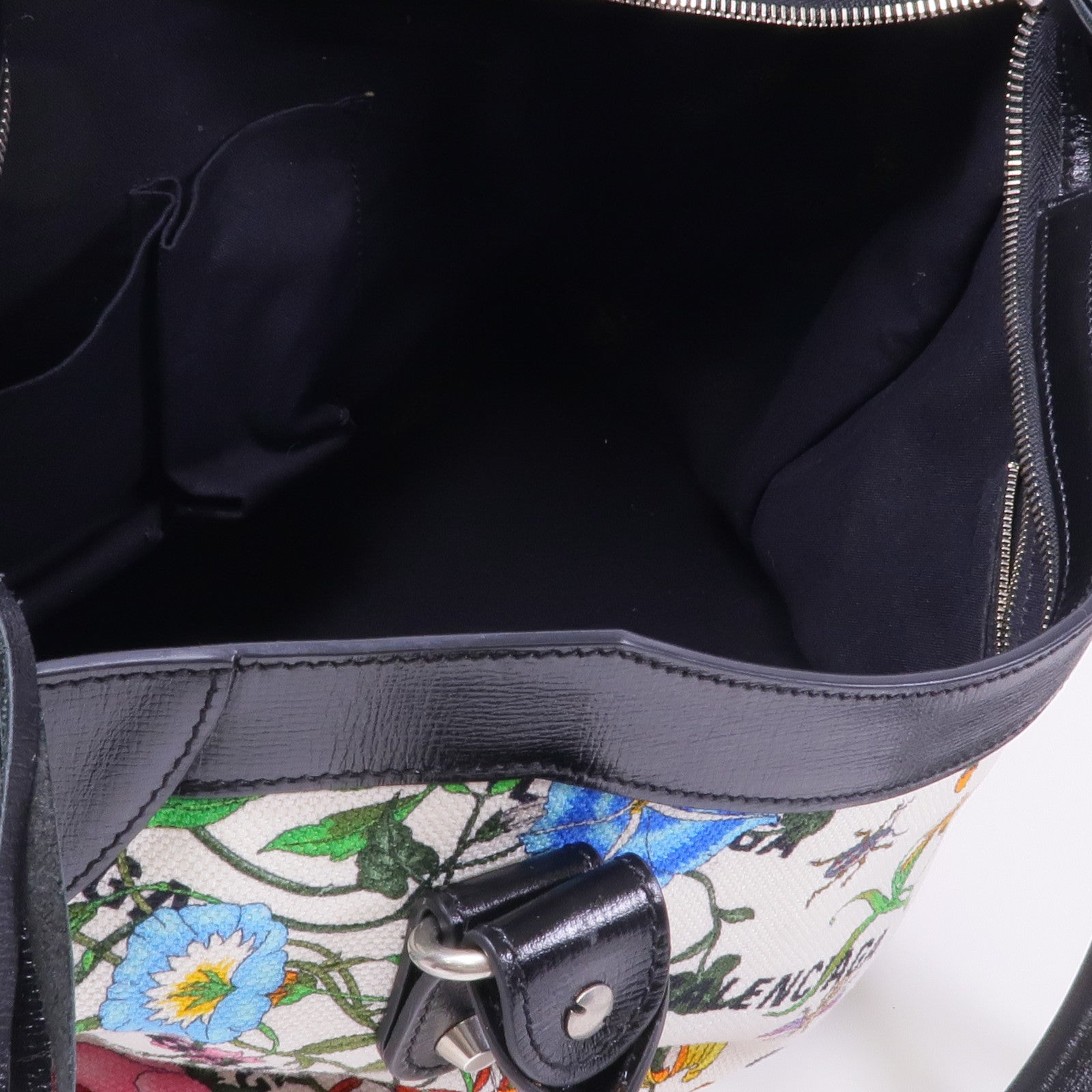 BALENCIAGA 帆布Gucci x Balenciaga Neo Classic Bag銀扣手挽肩背兩用袋