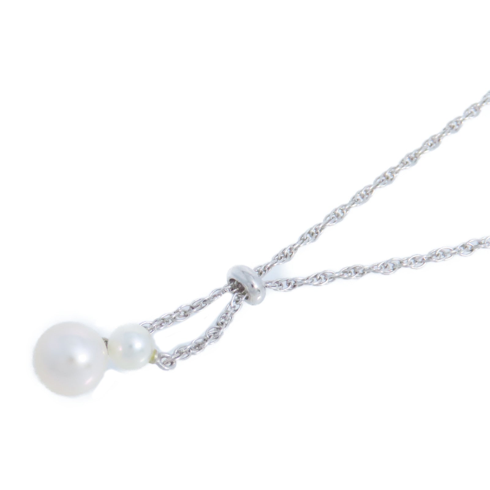 MIKIMOTO 18K白金/珍珠Pearl Necklace項鏈