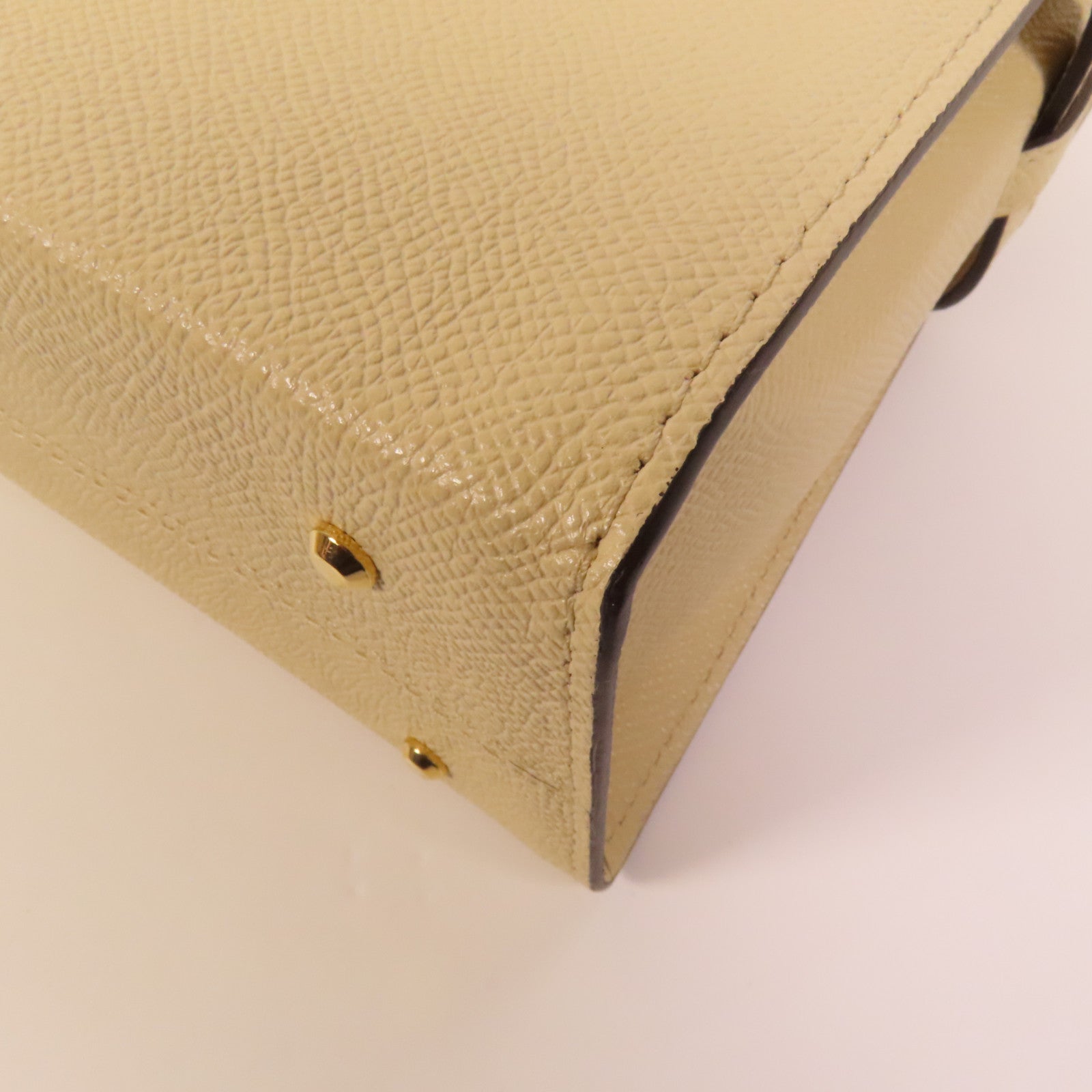 Delvaux 【激減優惠】牛皮皮革Tempete PM金扣手挽肩背兩用袋