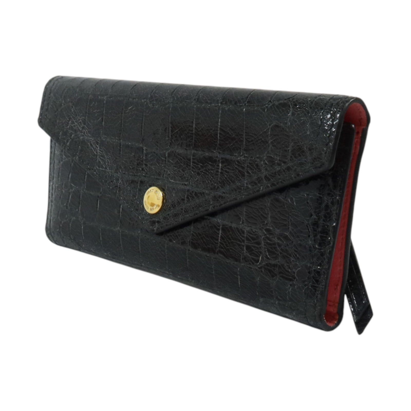 Miu Miu 牛皮皮革Long Wallet金扣長錢包