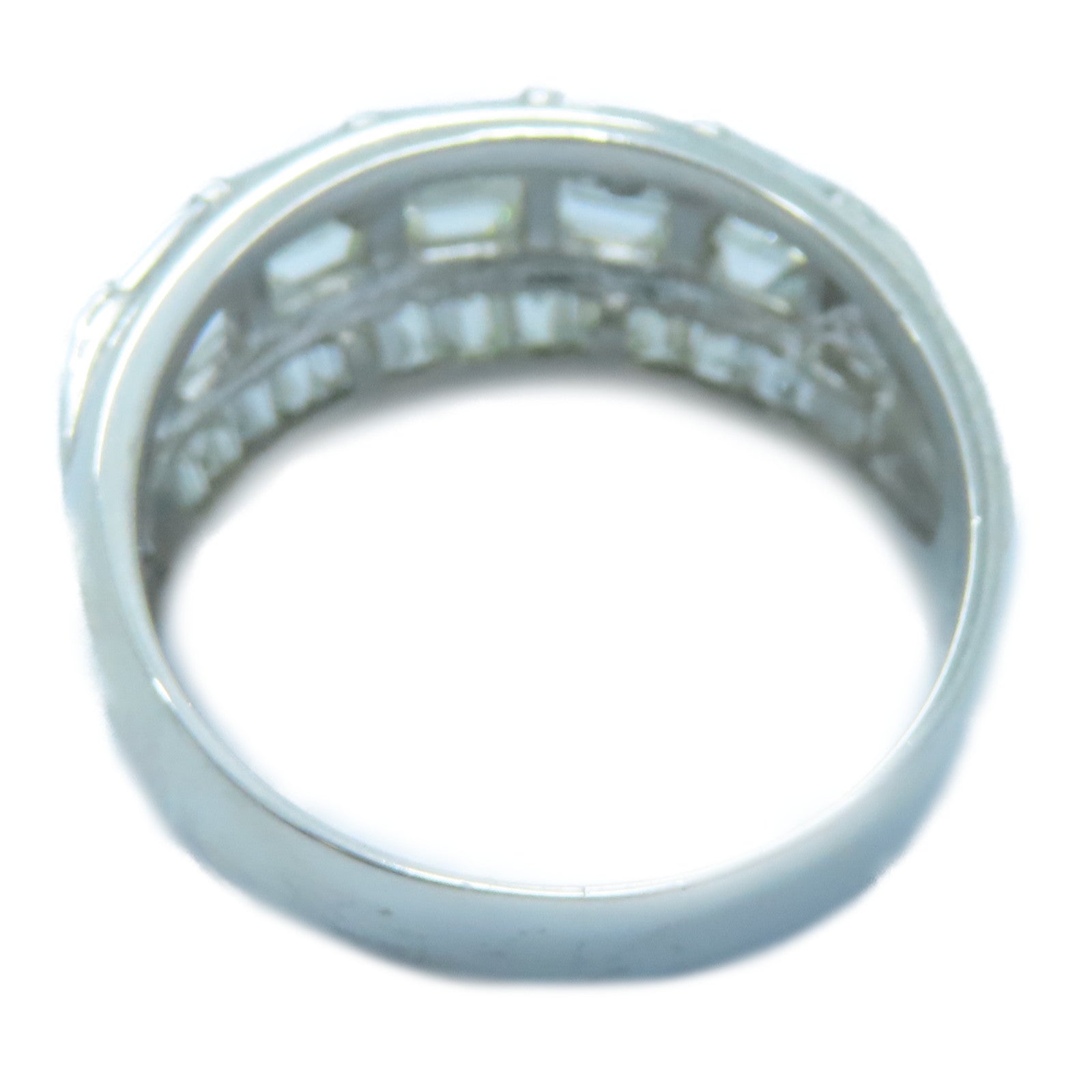 JEWELRY PT900鉑金Diamond Ring 3.00ct鑚石戒指US#9.75