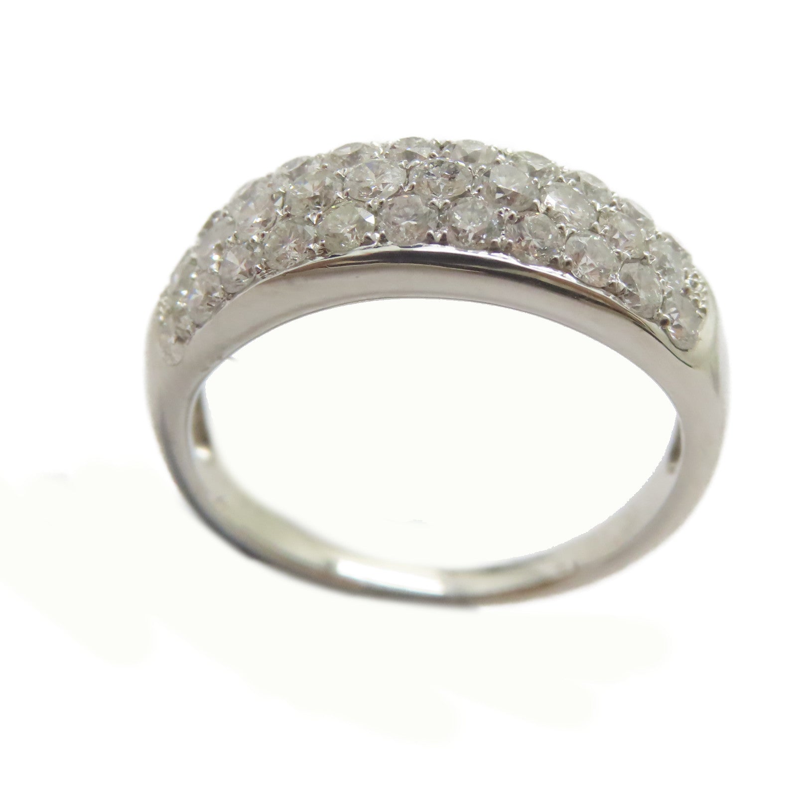 JEWELRY PT900鉑金Diamond Ring 1.00ct鑽石戒指US#7.25
