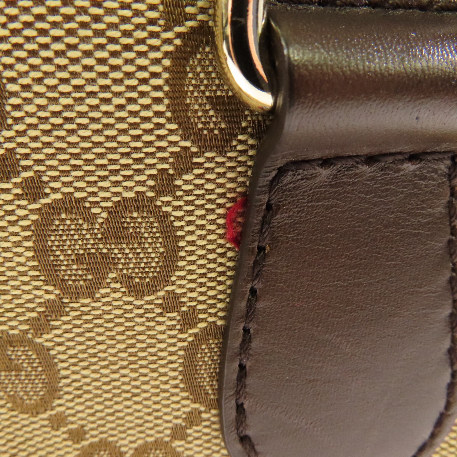GUCCI 帆布2 Way Shoulder Boston金扣手挽肩背兩用袋