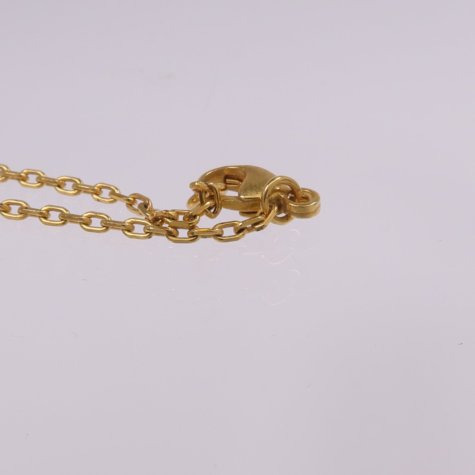 HERMES 金屬/Swift皮革O'Maillon Pendant項鍊