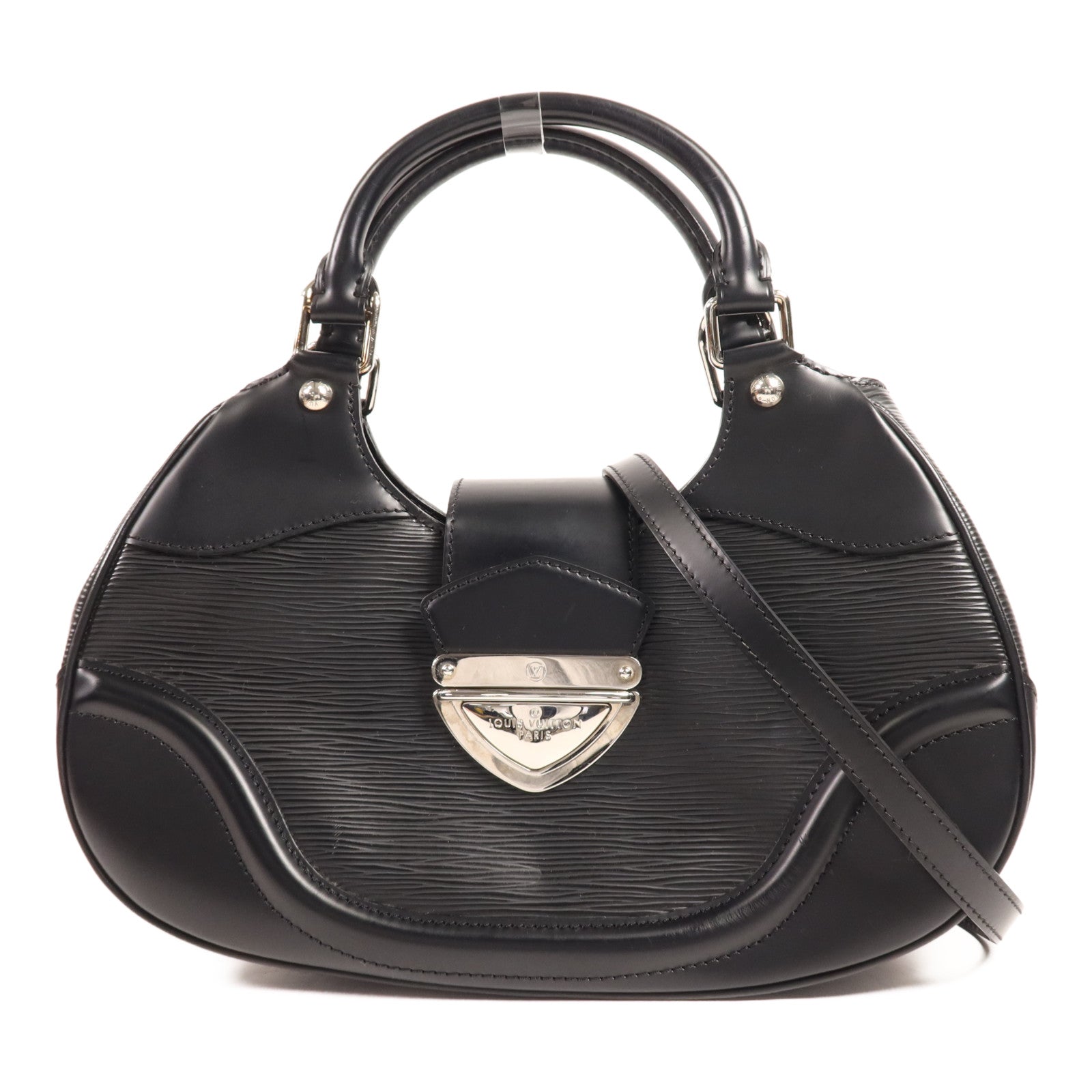 LOUIS VUITTON Epi Sac Montaigne銀扣手挽肩背兩用袋