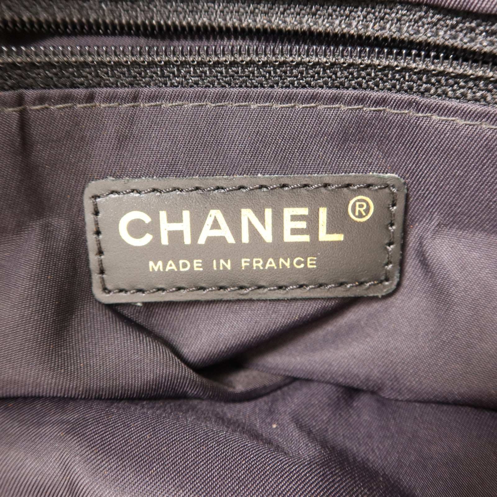 CHANEL 尼龍Travel Line Tote Bag金扣手挽袋