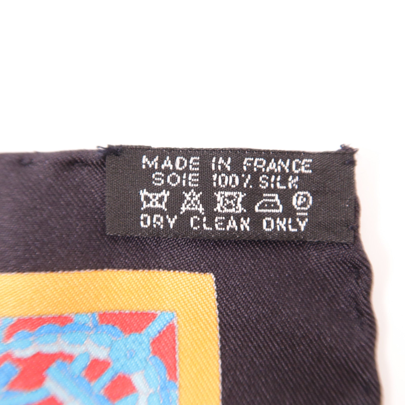 HERMES Scarf Silk Multicolor