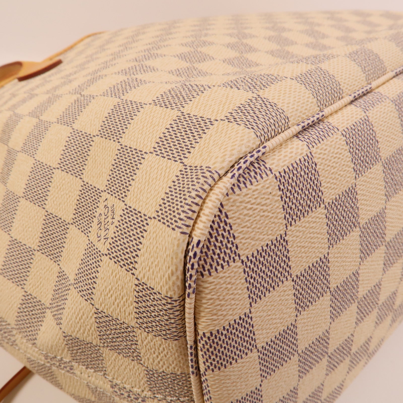 LOUIS VUITTON Damier Azur Neverfull MM肩背袋