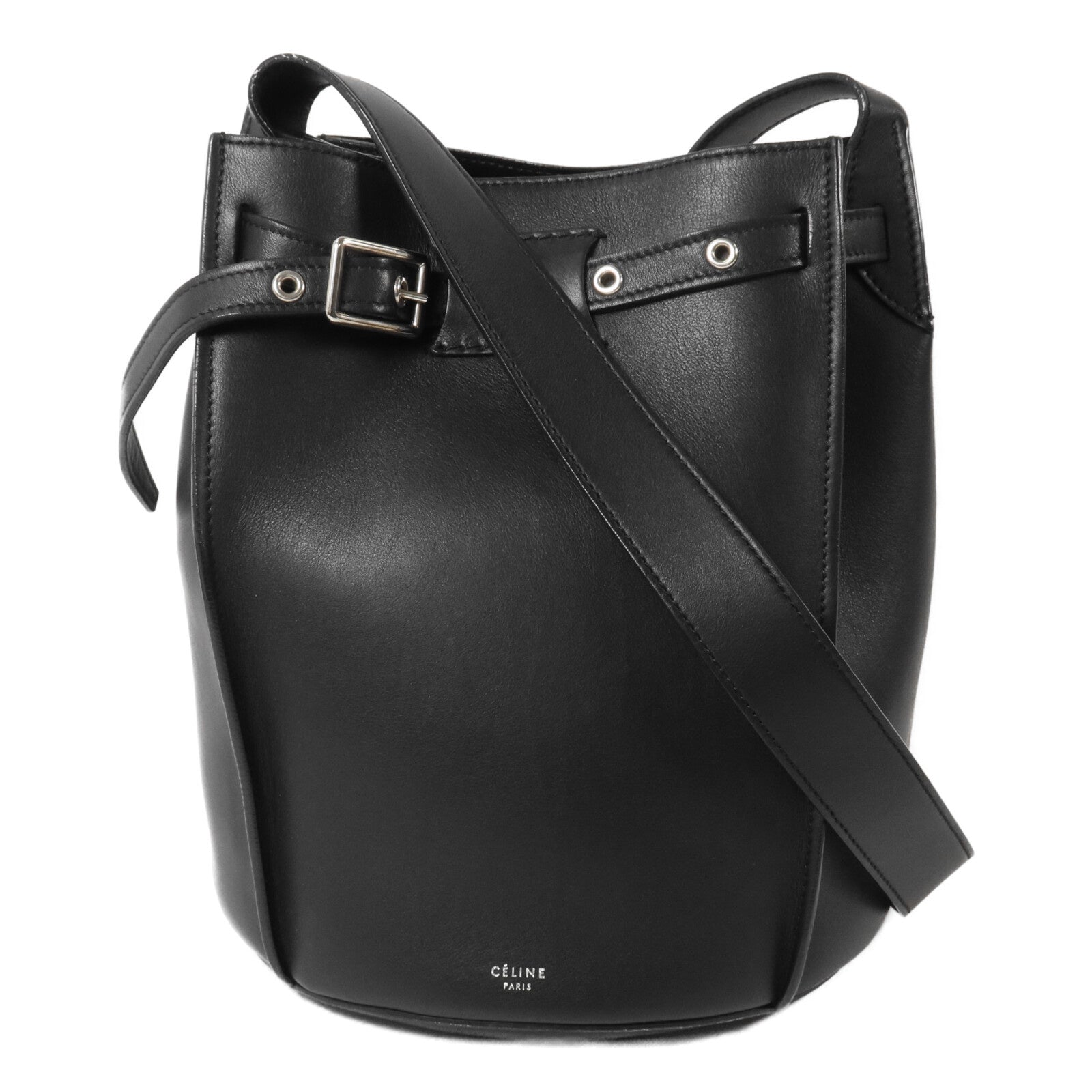 CELINE 牛皮皮革Big Bag Bucket肩背袋