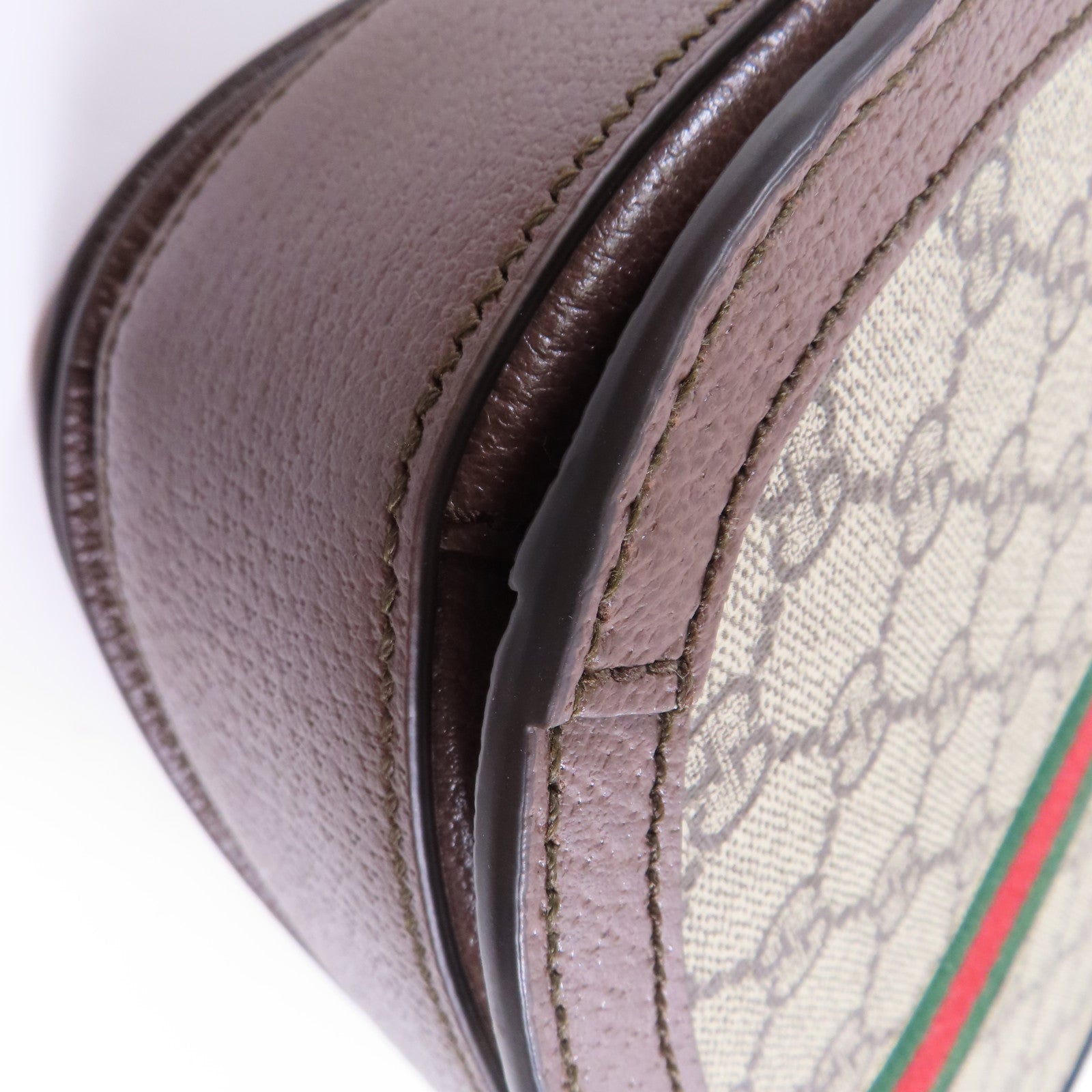 GUCCI 帆布Ophidia GG金扣肩背袋