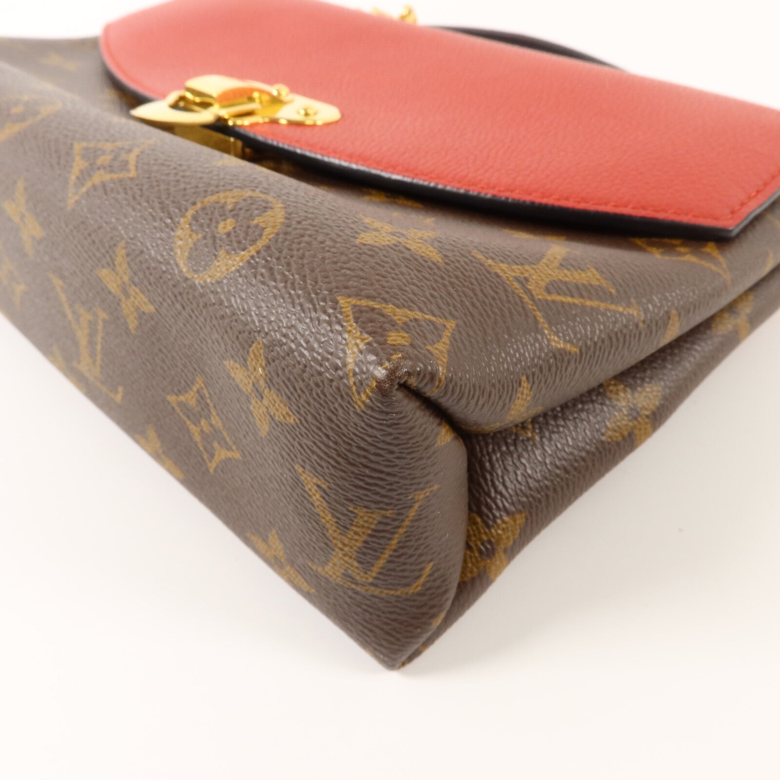 LOUIS VUITTON Monogram Saint Placide金扣肩背袋