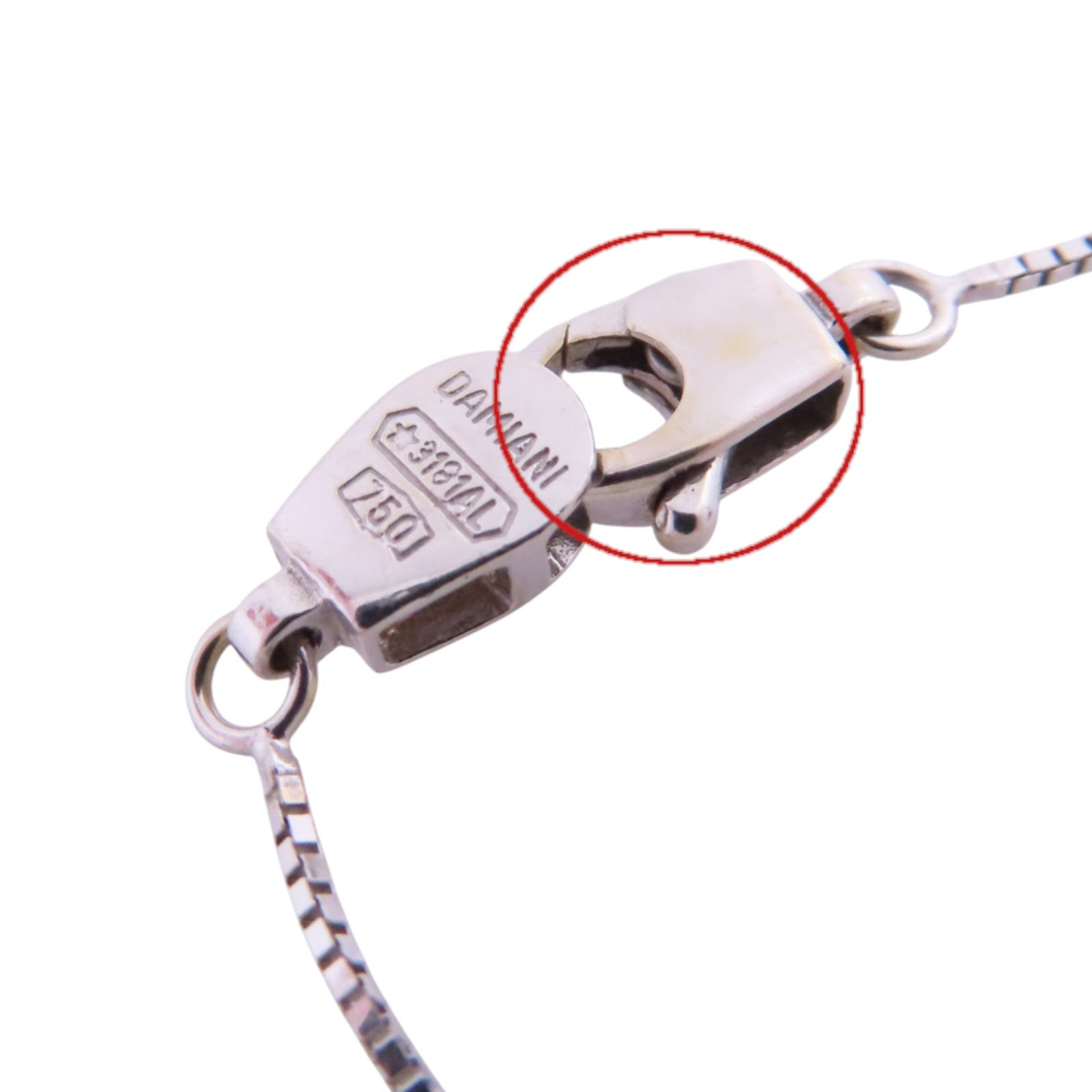 Damiani 【激減優惠】18K白金/鑽石Diamond Necklace項鏈