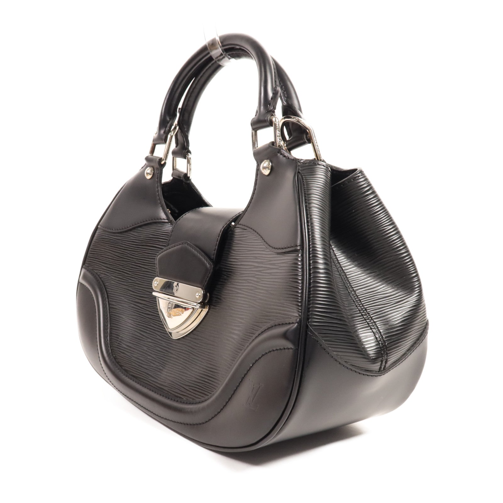 LOUIS VUITTON Epi Sac Montaigne銀扣手挽肩背兩用袋