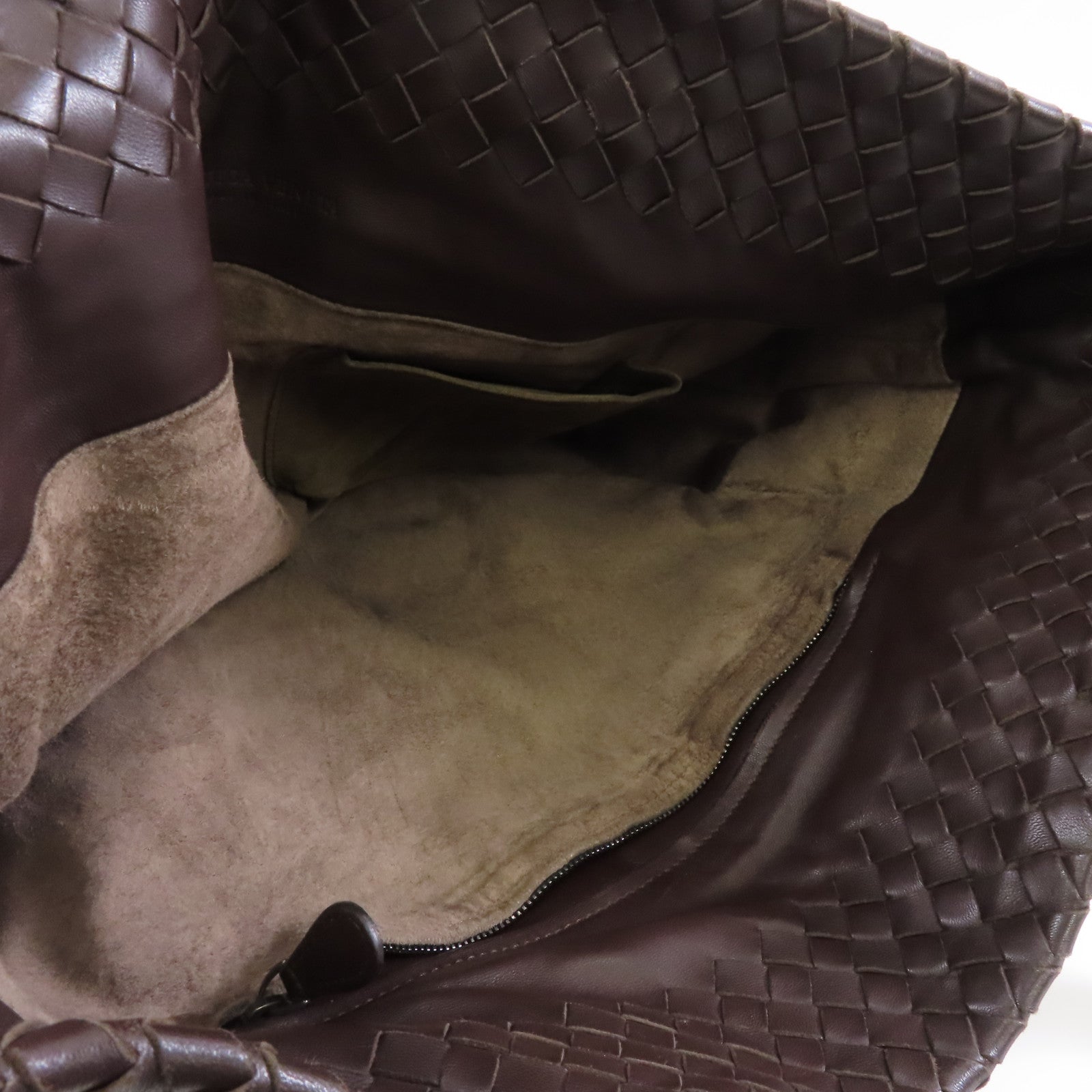BOTTEGA VENETA 織紋皮革Tote Bag手挽袋棕色