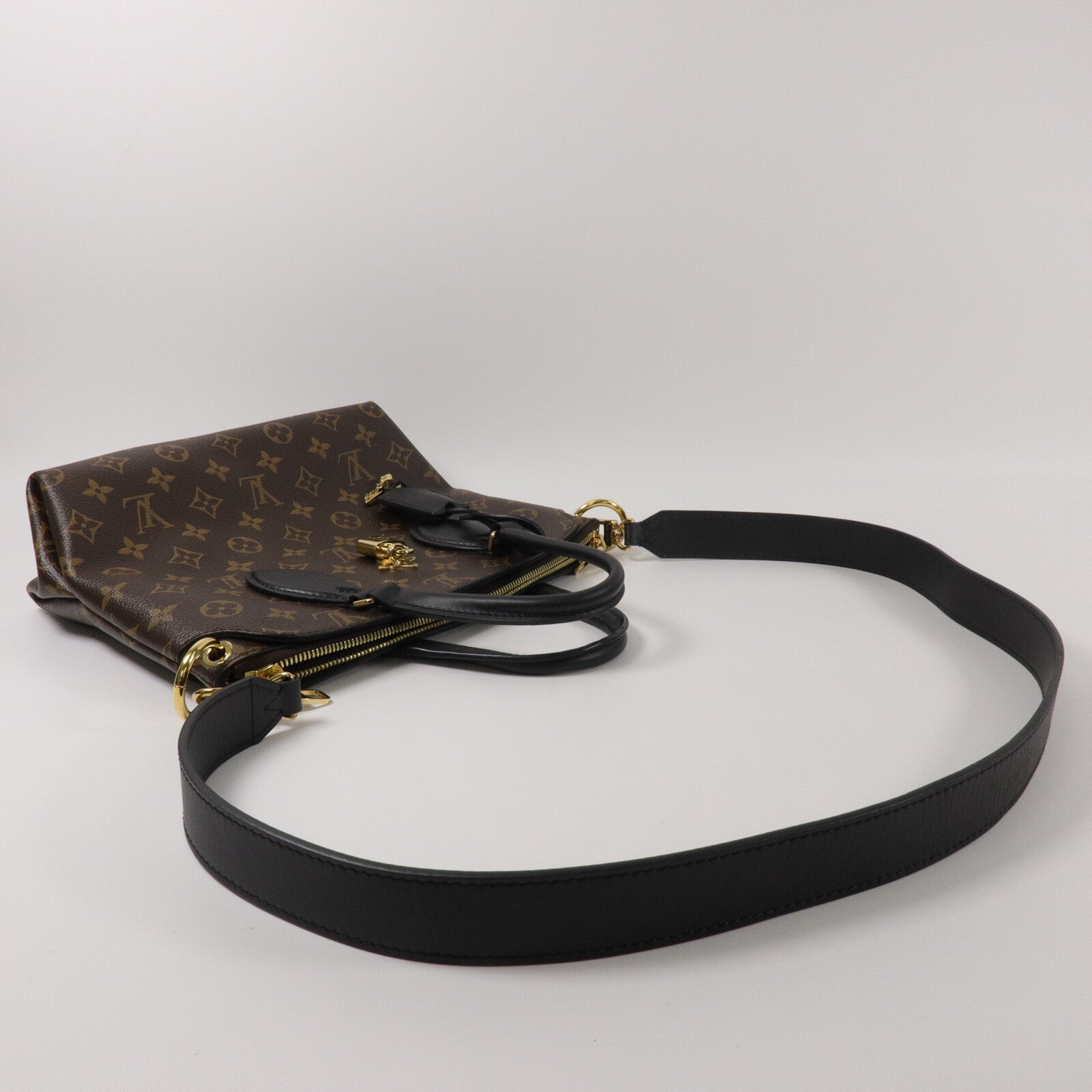 LOUIS VUITTON Monogram Flower Zip Tote手挽肩背兩用袋
