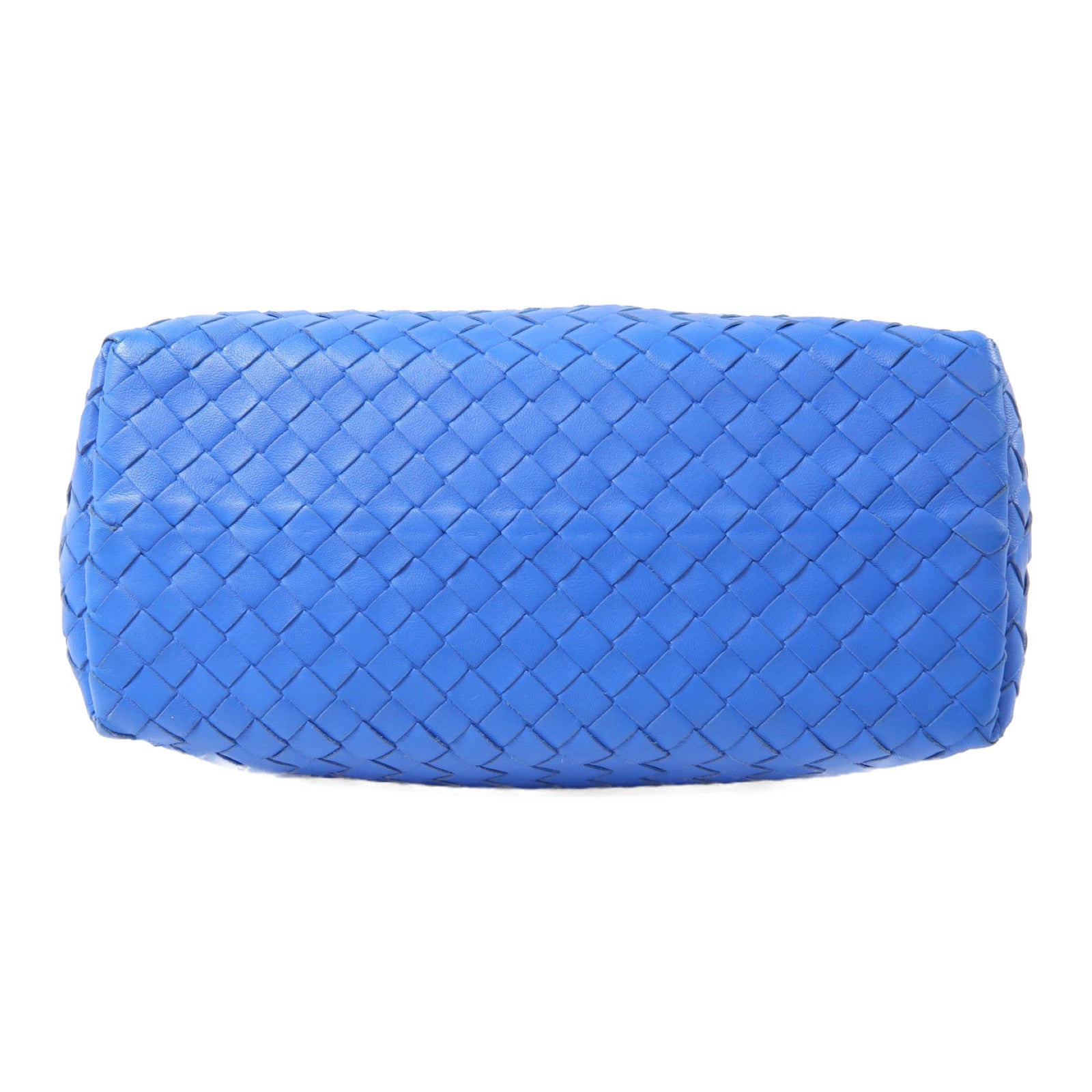 BOTTEGA VENETA 牛皮皮革Intrecciato Tote手挽袋藍色