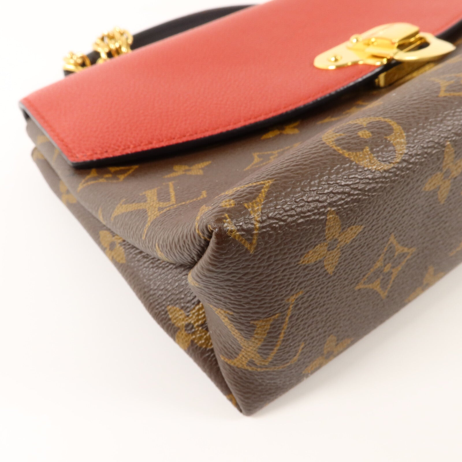 LOUIS VUITTON Monogram Saint Placide金扣肩背袋