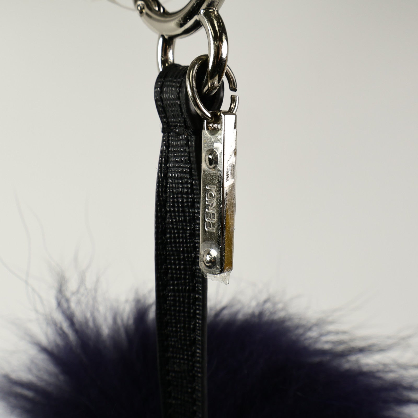 FENDI 牛皮皮革/毛皮Charm掛飾