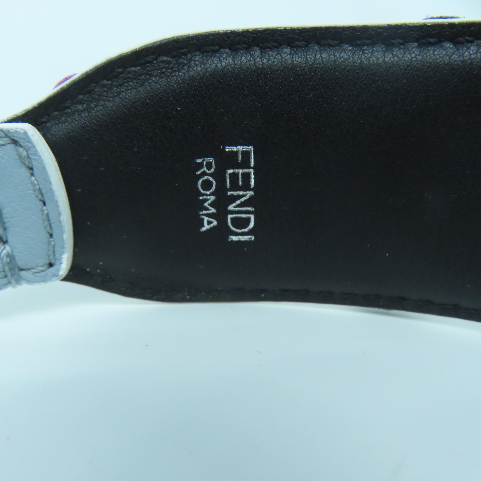 FENDI 【激減優惠】皮革Strap銀扣肩背帶灰色/紫色/啡色/粉紅色