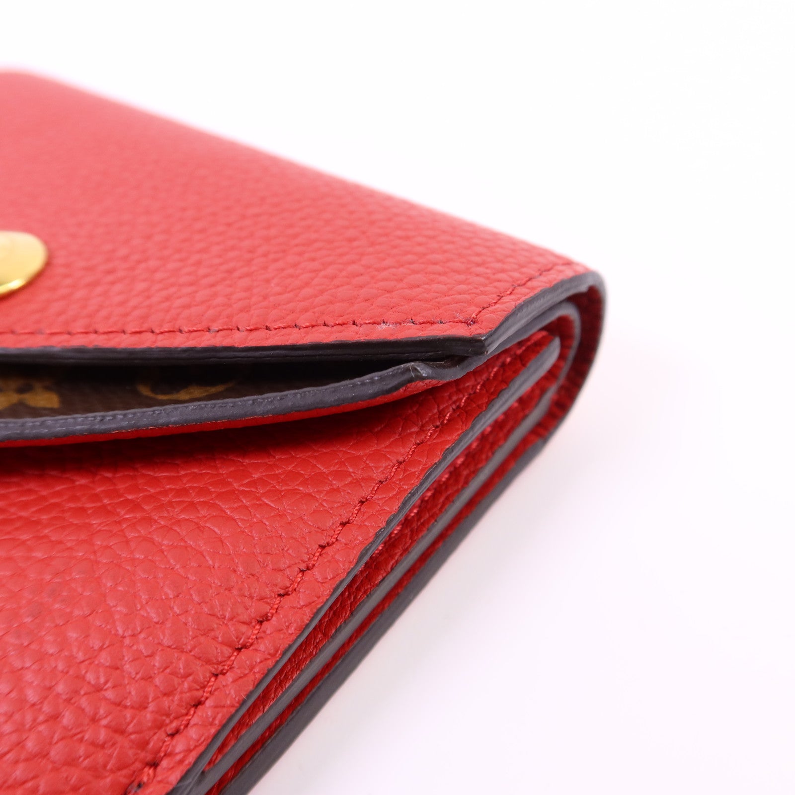 LOUIS VUITTON 【激減優惠】Monogram Double V Compact Wallet金扣錢包