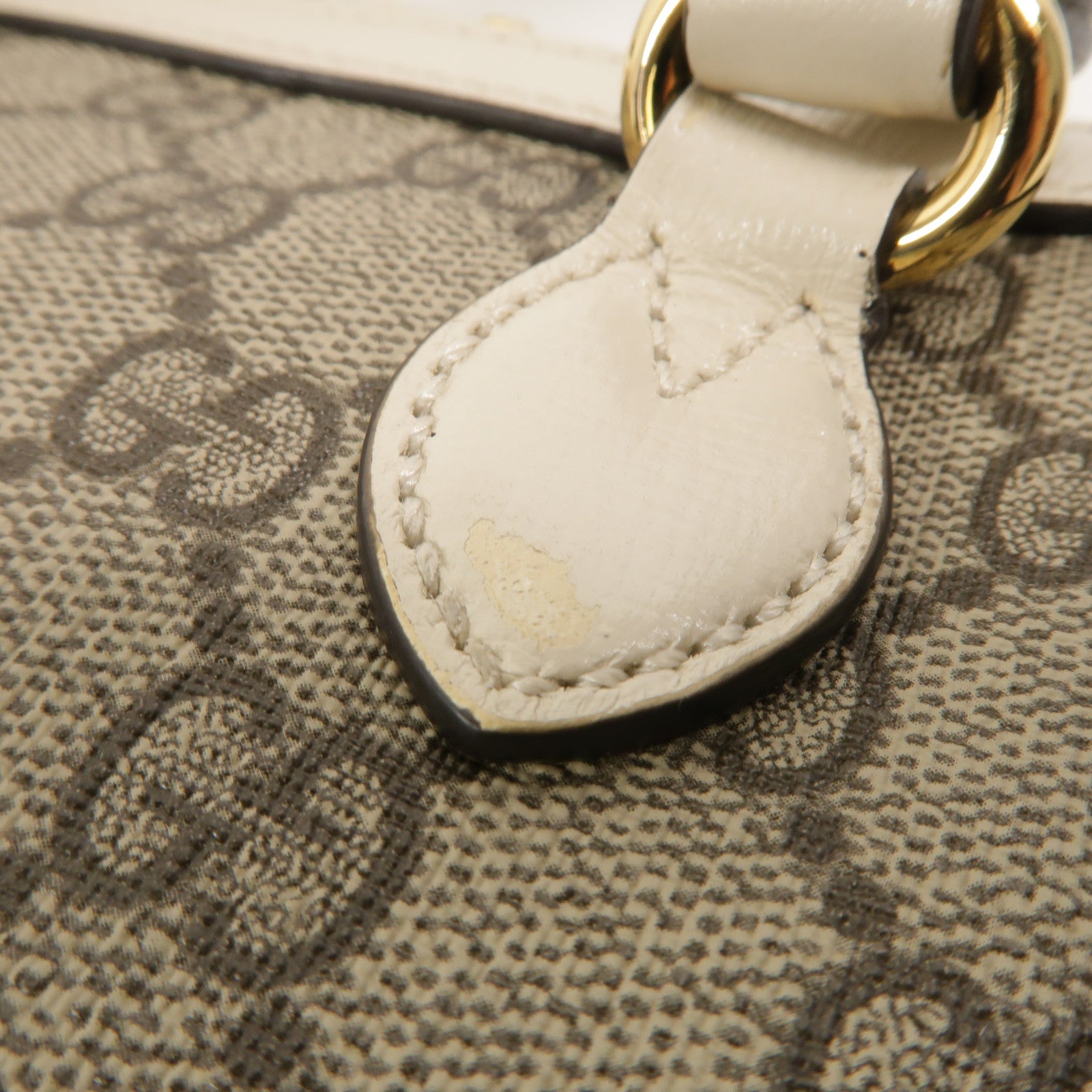 GUCCI 塗層帆布Horsebit 1955 Mini Top Handle Bag手挽肩背兩用袋