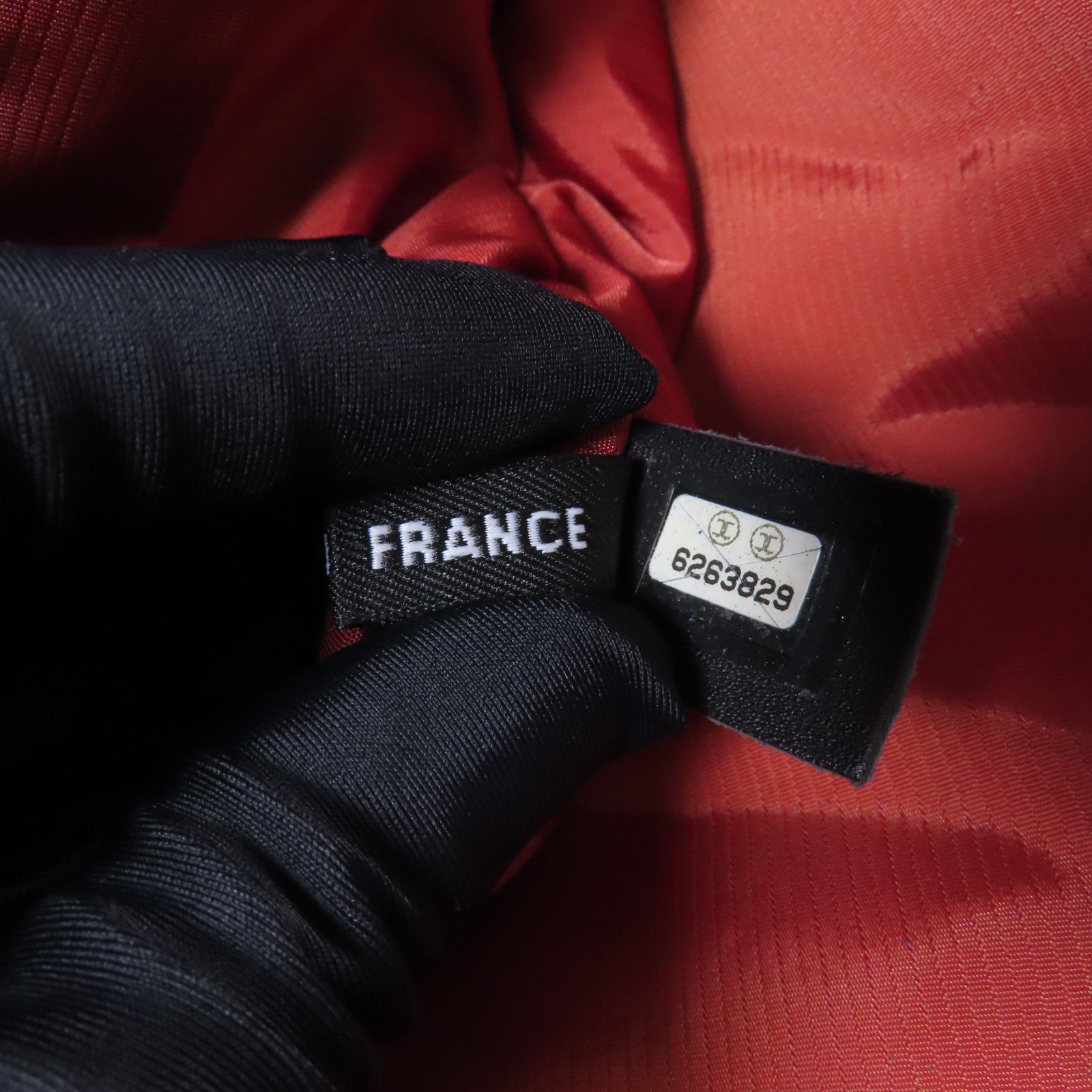 CHANEL CC SHW Travel Line Handbag Nylon Black