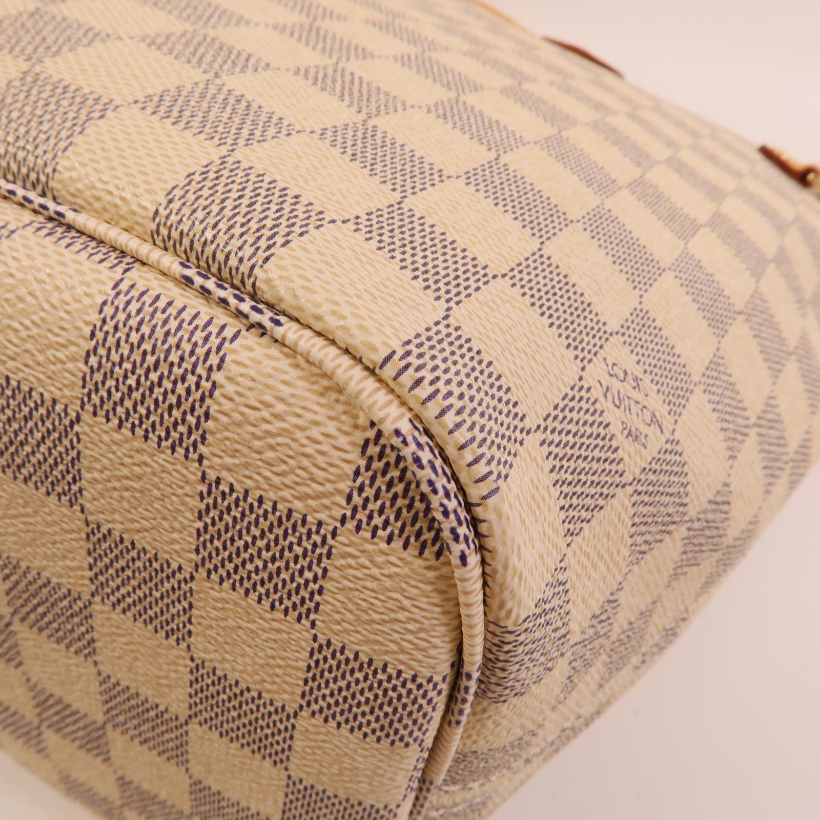 LOUIS VUITTON Damier Azur Neverfull MM肩背袋