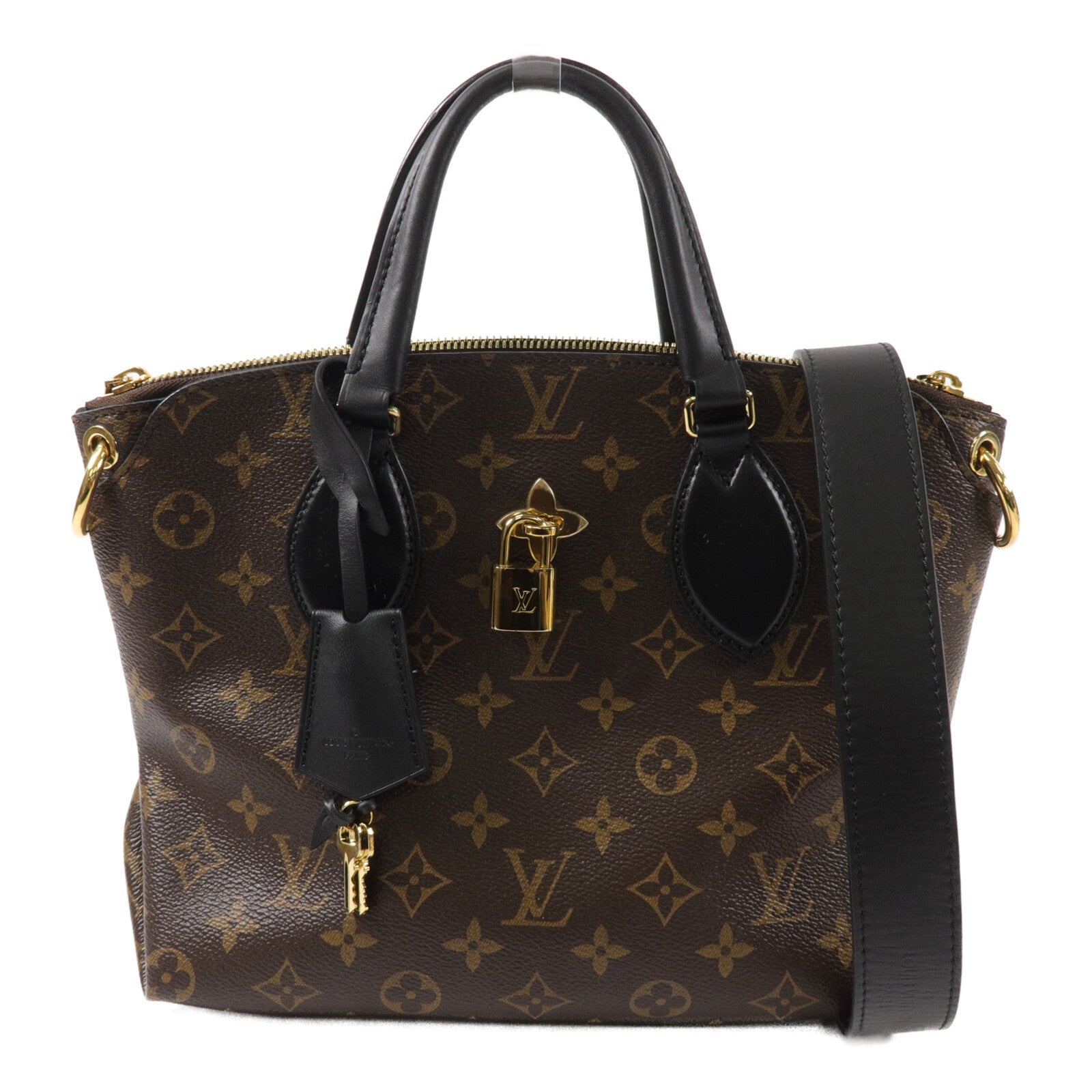LOUIS VUITTON Monogram Flower Zip Tote手挽肩背兩用袋