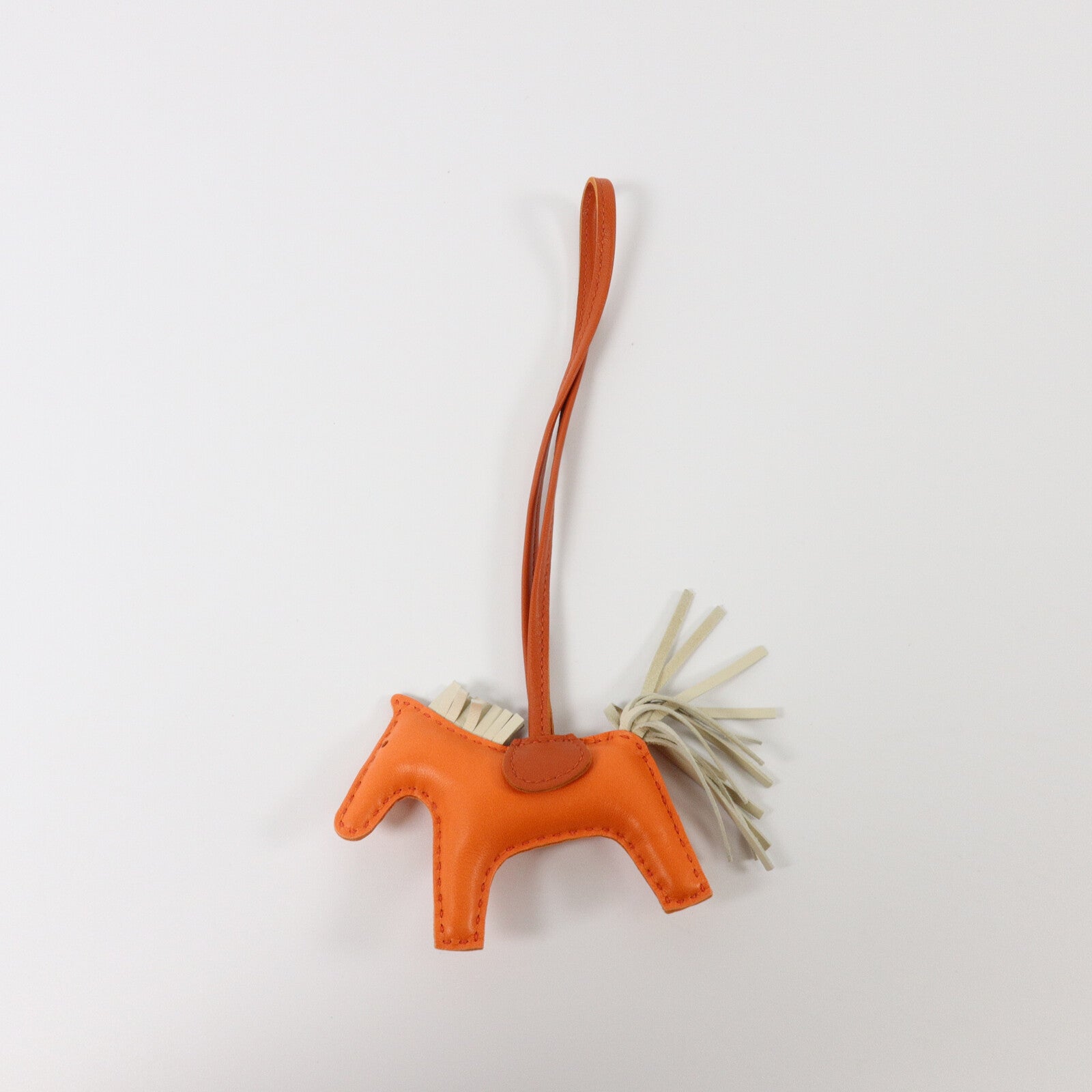 HERMES Milo皮革Rodeo PM掛飾