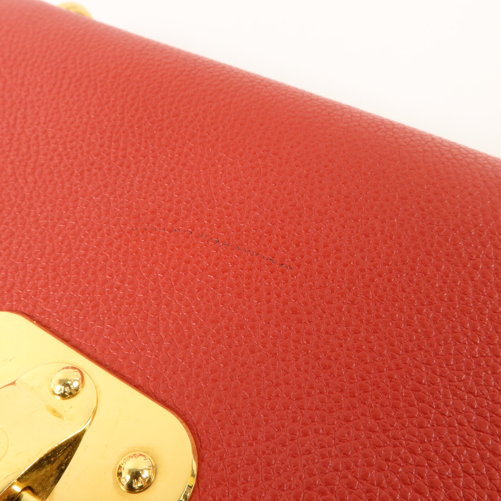 LOUIS VUITTON Monogram Saint Placide金扣肩背袋
