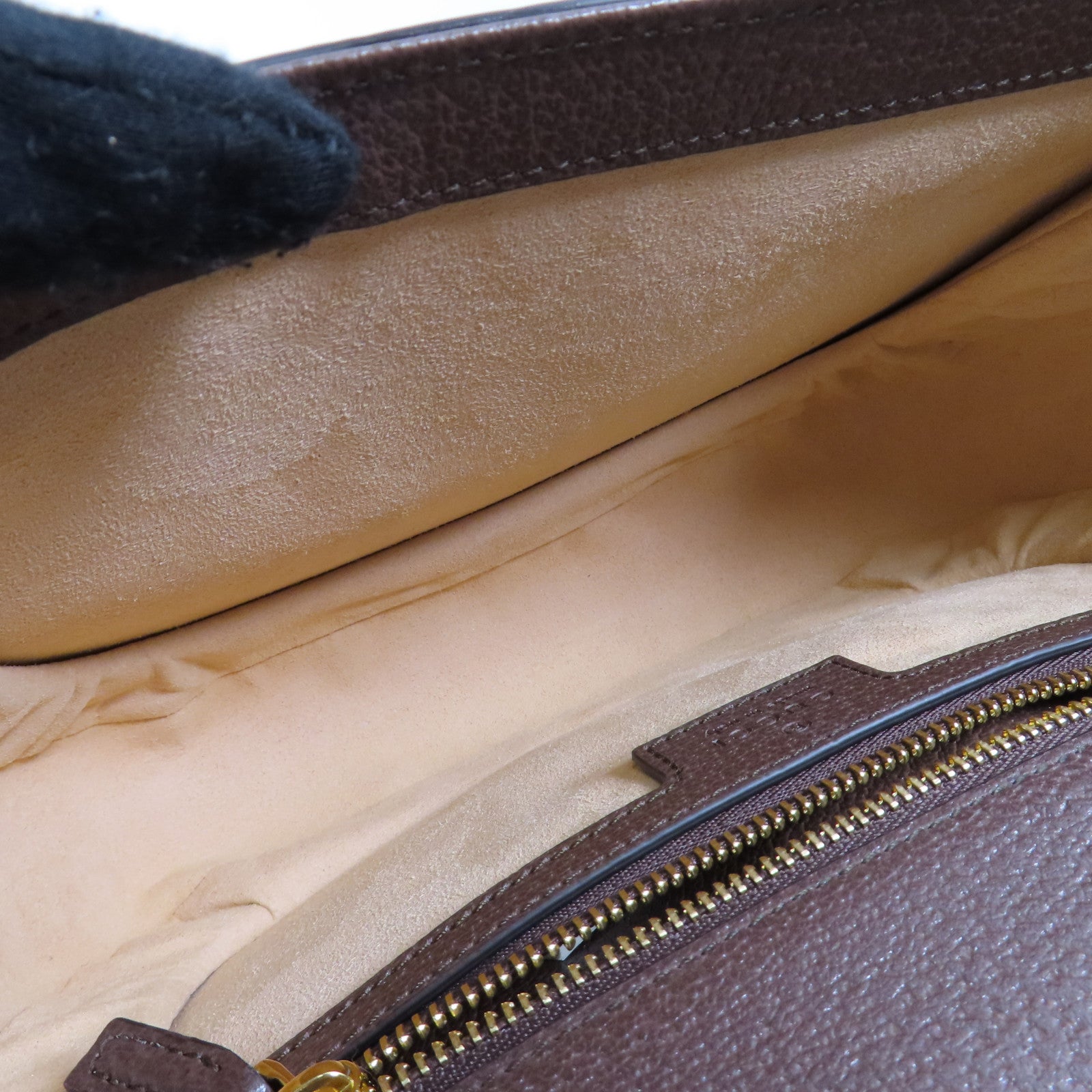 GUCCI 帆布Ophidia GG金扣肩背袋