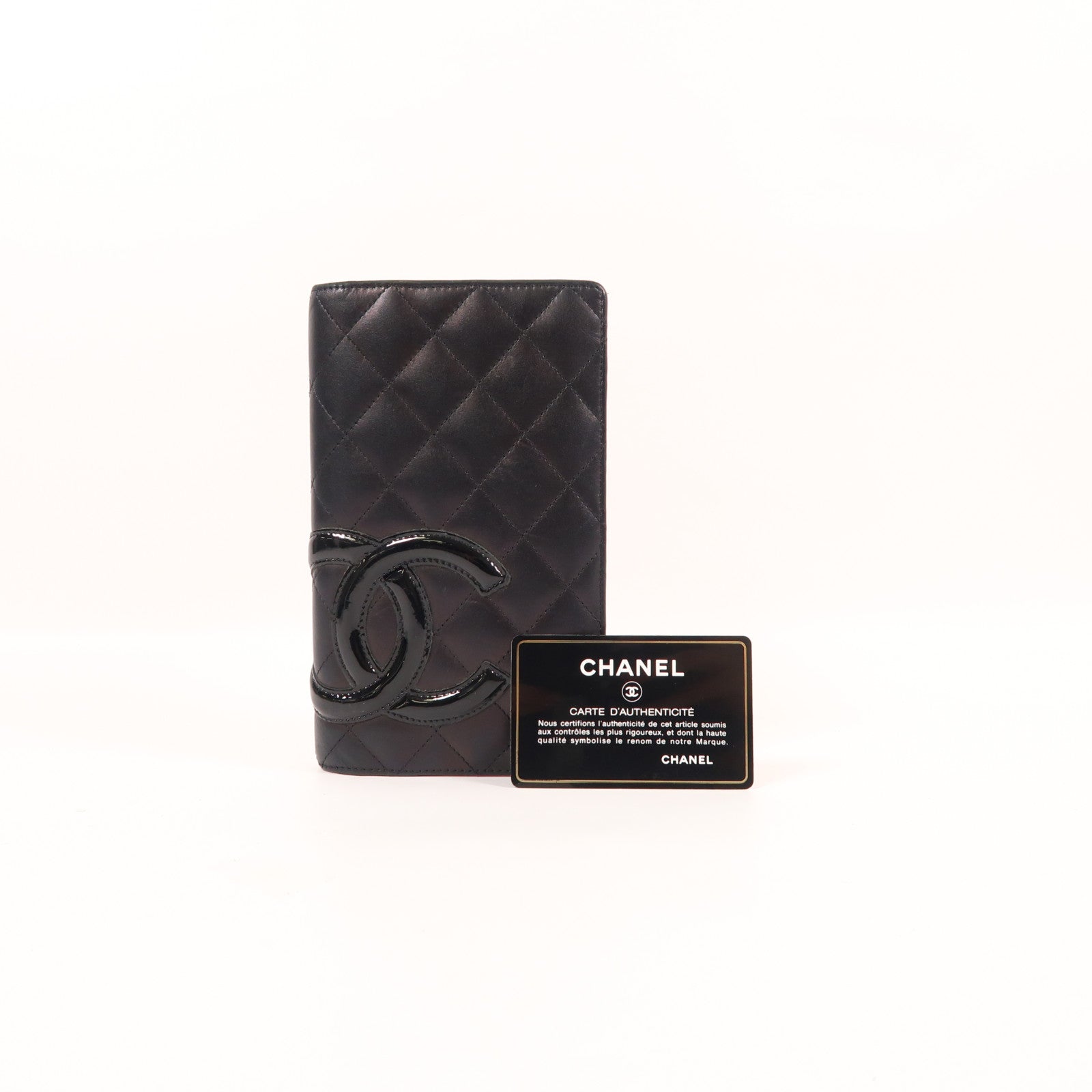 CHANEL 牛皮皮革Cambon Long Wallet長錢包