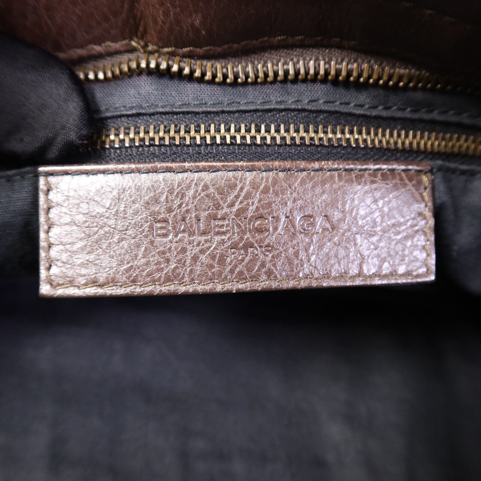 BALENCIAGA 牛皮皮革Partime手挽肩背兩用袋