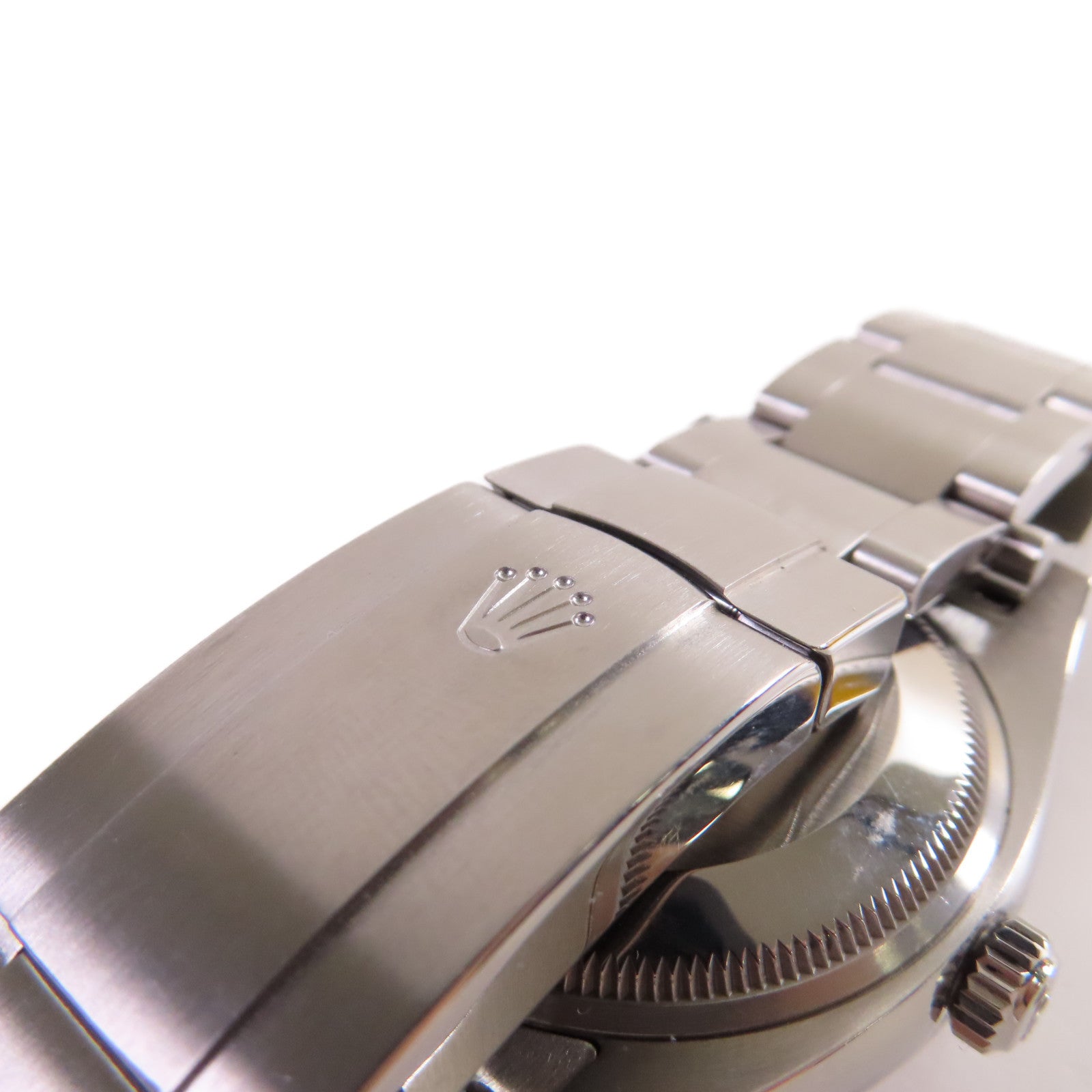 ROLEX Oyster Perpetual Watch不鏽鋼自動機芯手錶藍色