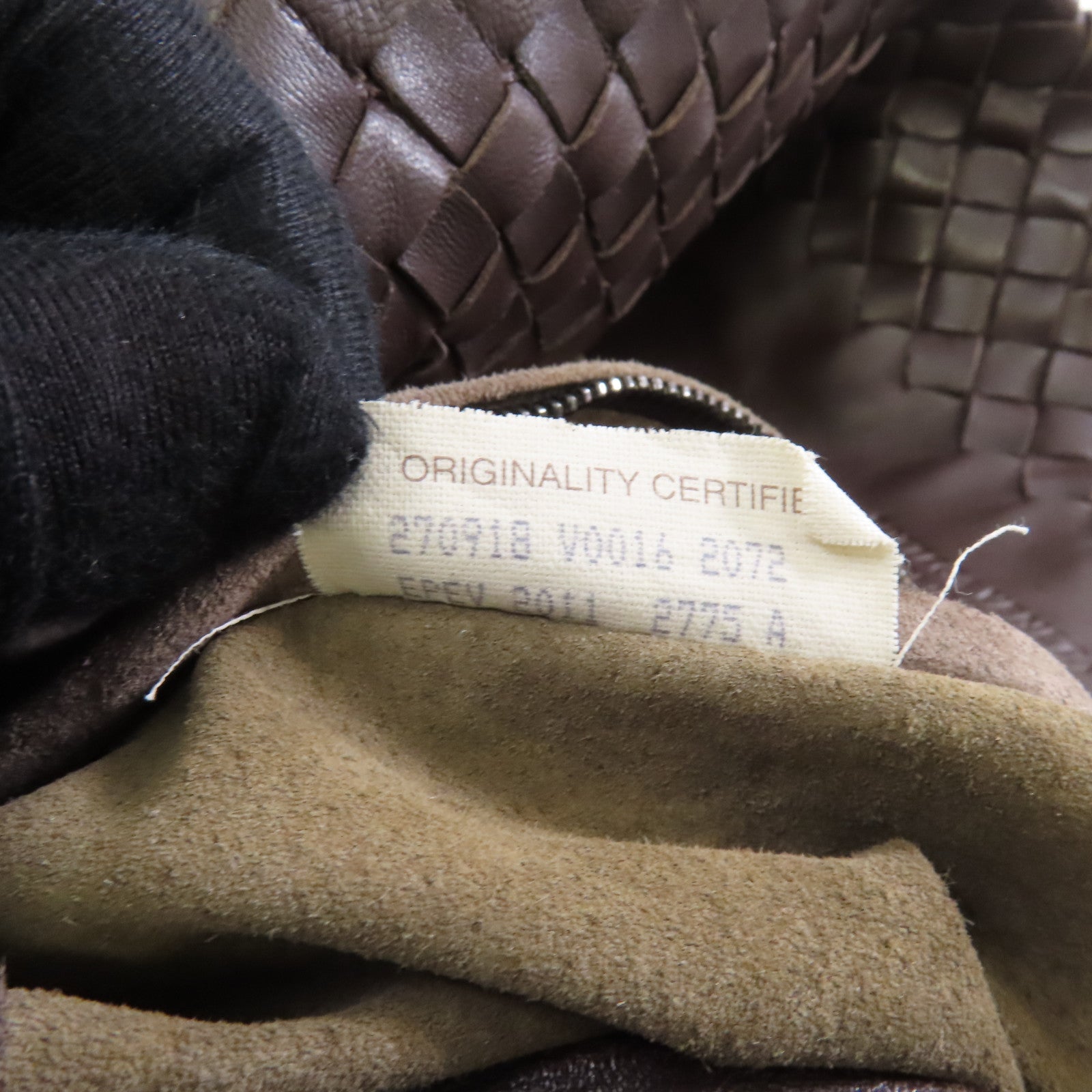 BOTTEGA VENETA 織紋皮革Tote Bag手挽袋棕色